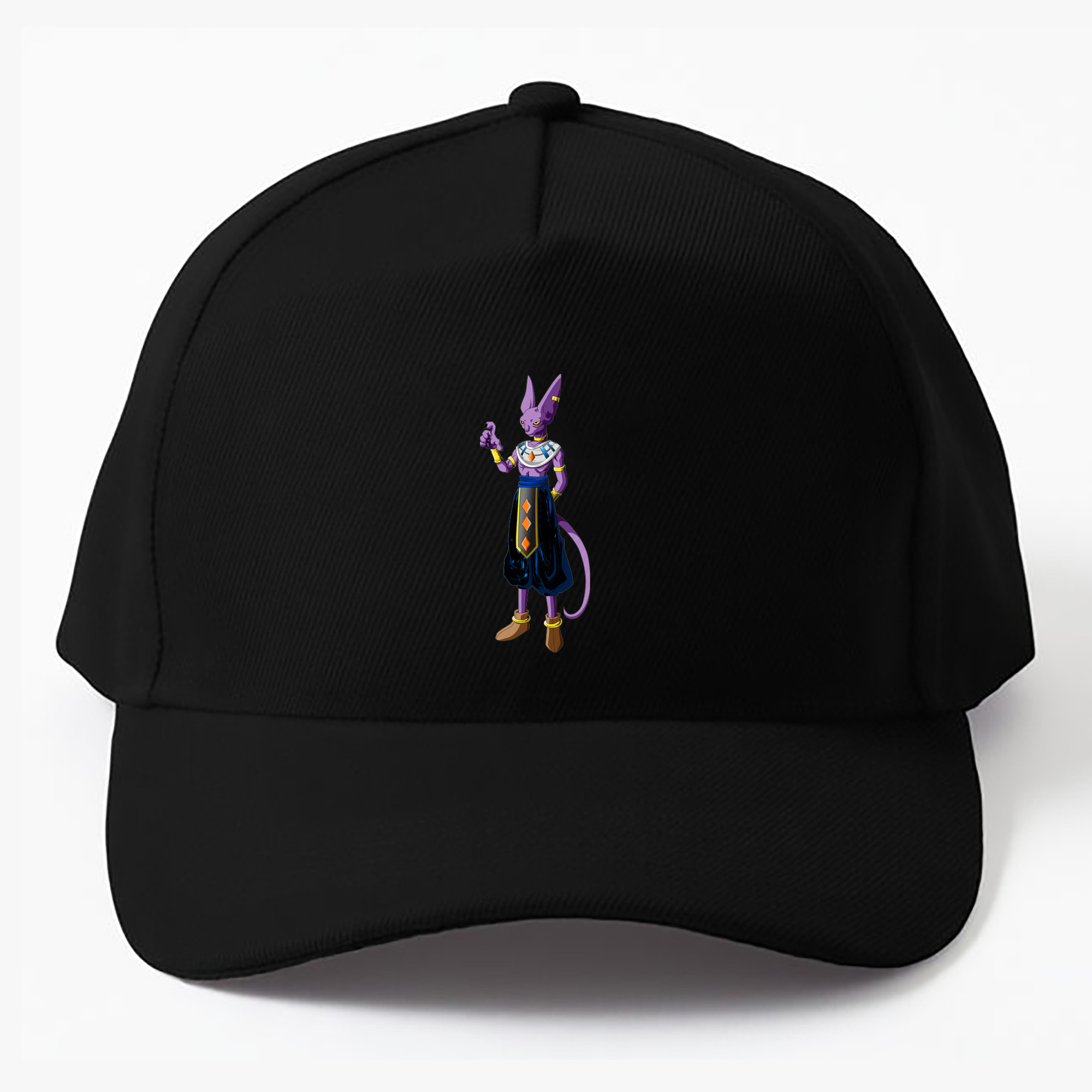 （画像用） ドラゴンボール ビルス 破壊神ビルス DRAGON BALL Beerus Birusu ベースボールキャップ 綿100％ 男女兼用 帽子 スポーツ