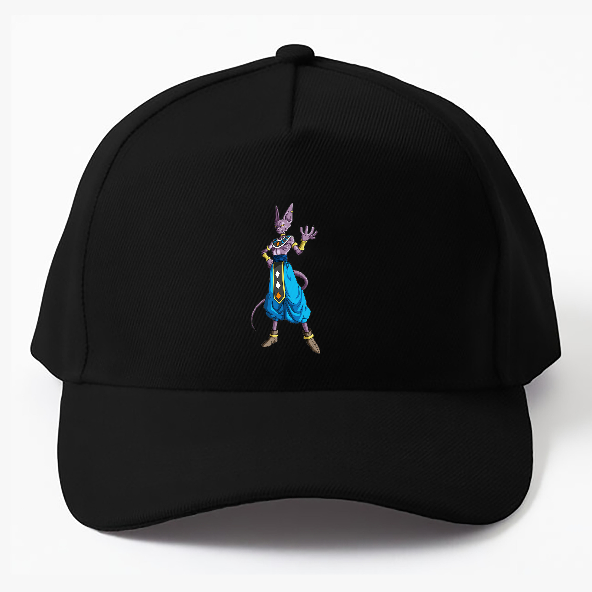 （画像用） ドラゴンボール ビルス 破壊神ビルス DRAGON BALL Beerus Birusu ベースボールキャップ 綿100％ 男女兼用 帽子 スポーツ