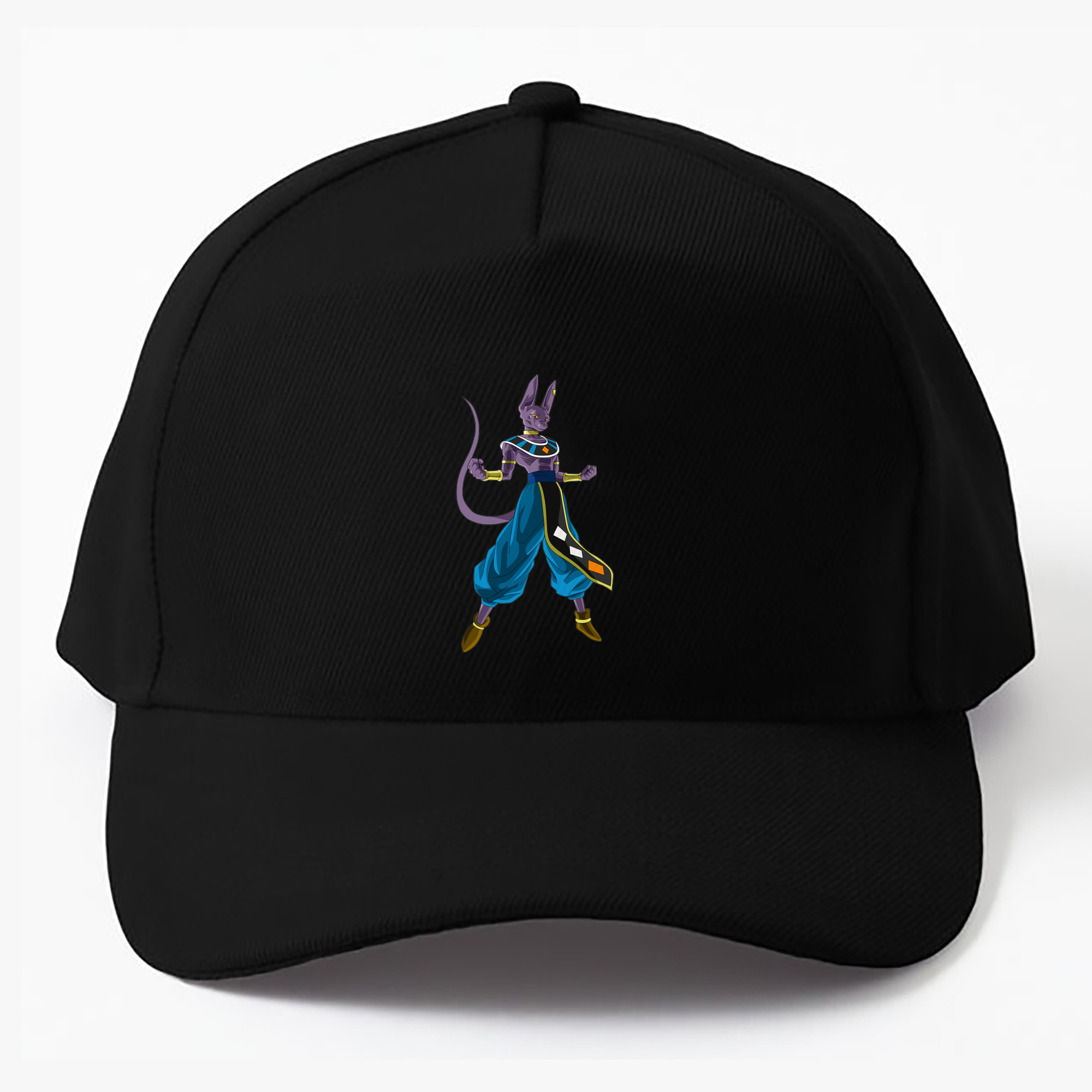 （画像用） ドラゴンボール ビルス 破壊神ビルス DRAGON BALL Beerus Birusu ベースボールキャップ 綿100％ 男女兼用 帽子 スポーツ