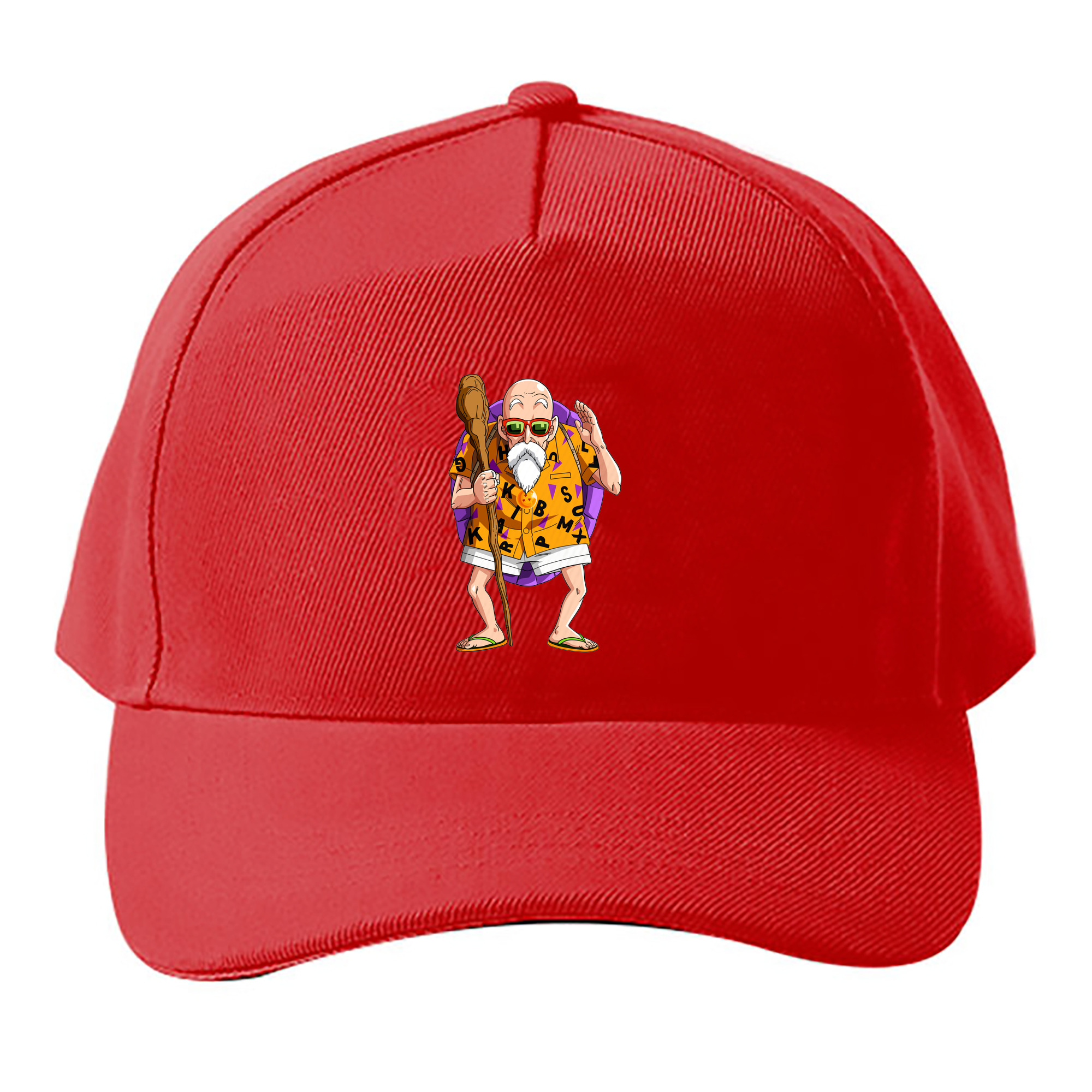 （画像用） ドラゴンボール 亀仙人（かめせんにん） DRAGON BALL Master Roshi Kame Sennin ベースボールキャップ 綿100％ 男女兼用 帽子 スポーツ