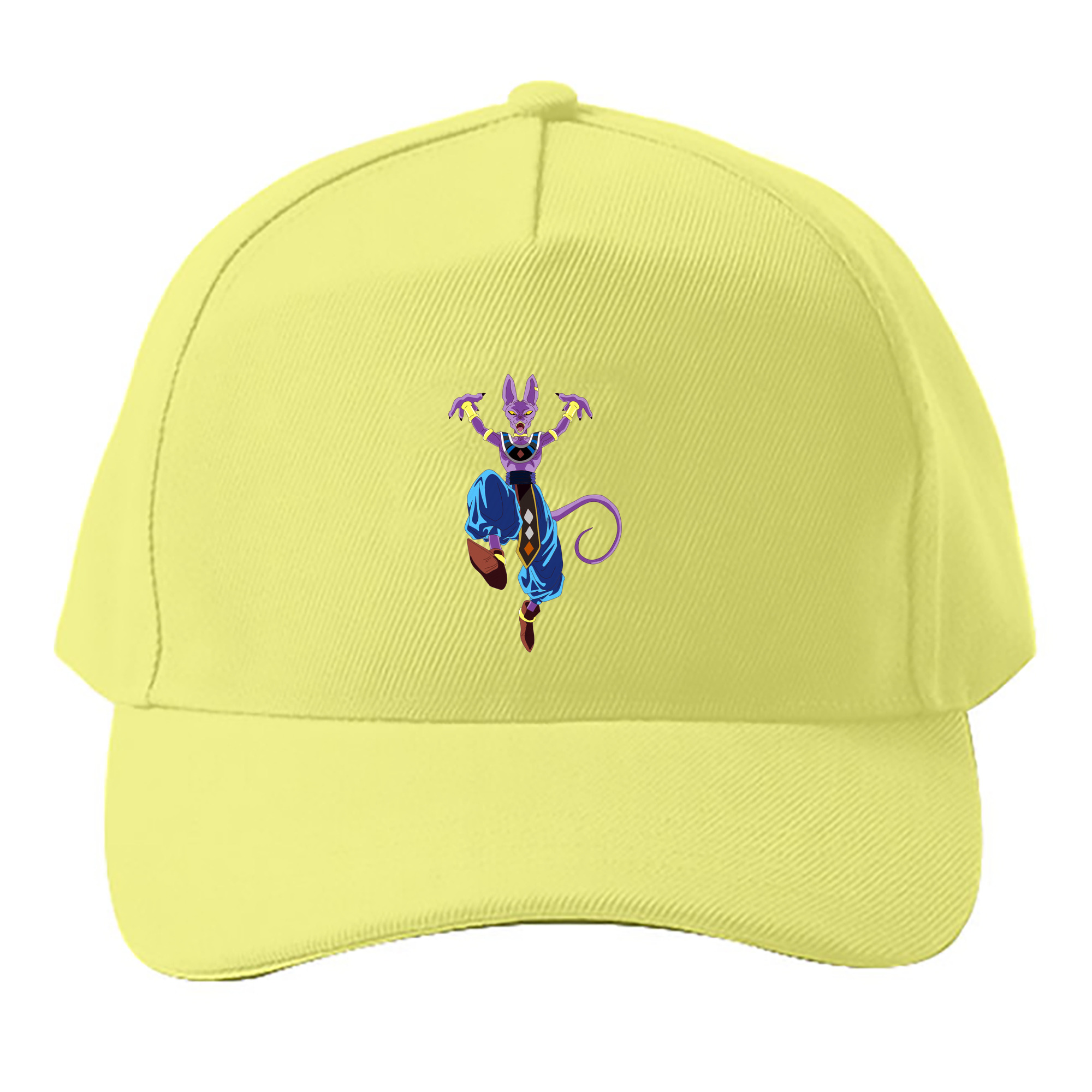 （画像用） ドラゴンボール ビルス 破壊神ビルス DRAGON BALL Beerus Birusu ベースボールキャップ 綿100％ 男女兼用 帽子 スポーツ