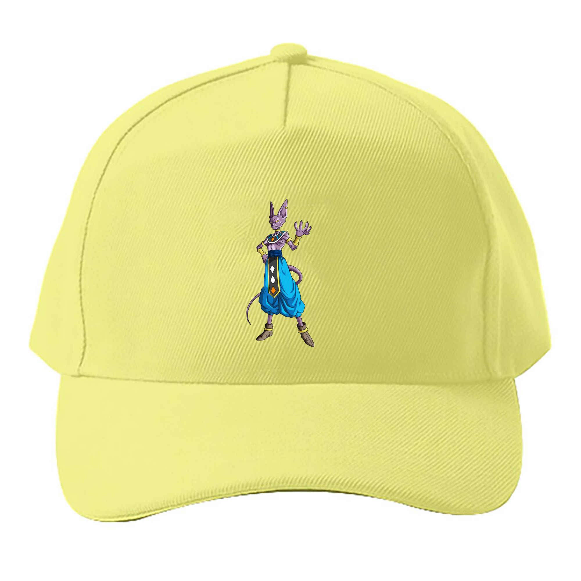 （画像用） ドラゴンボール ビルス 破壊神ビルス DRAGON BALL Beerus Birusu ベースボールキャップ 綿100％ 男女兼用 帽子 スポーツ