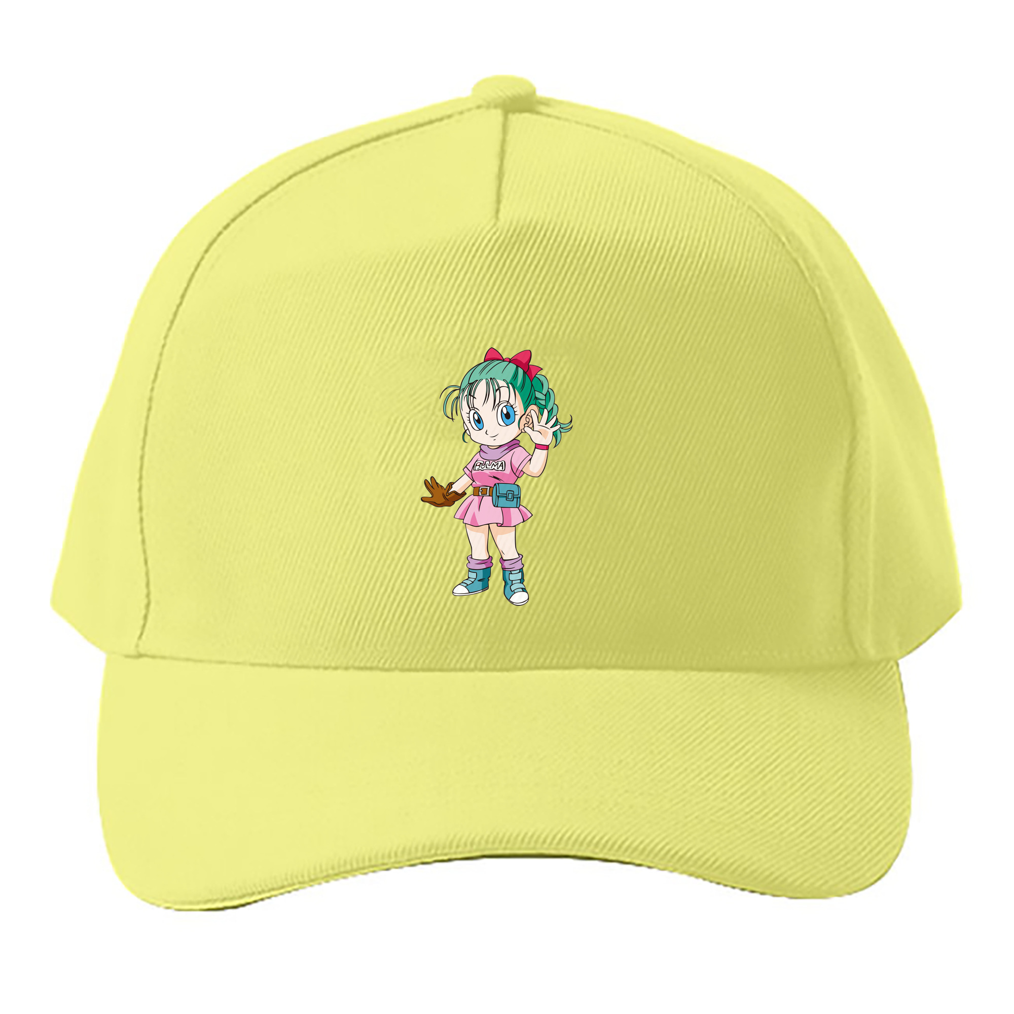 （画像用） ドラゴンボール ブルマ DRAGON BALL Bulma ベースボールキャップ 綿100％ 男女兼用 帽子 スポーツ