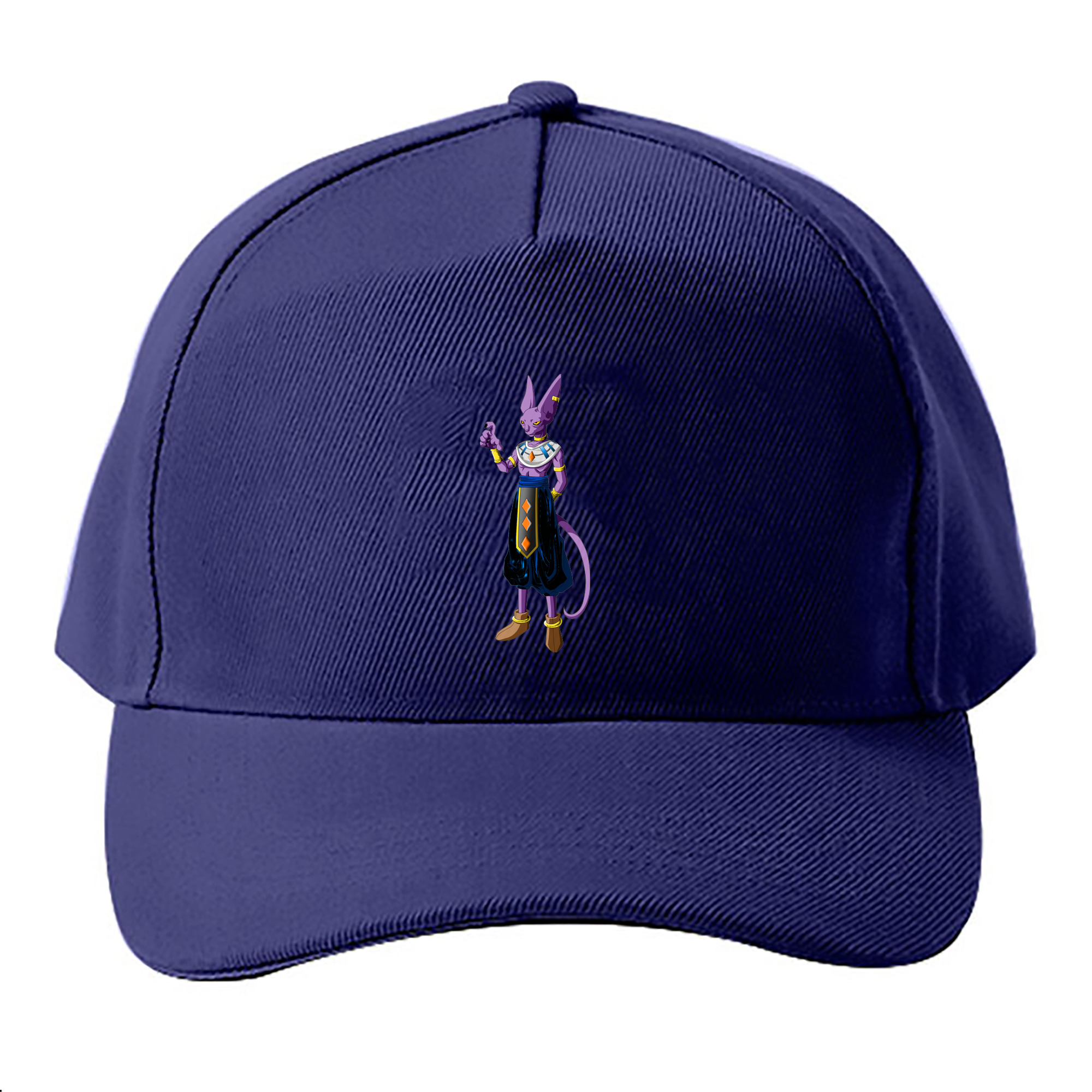 （画像用） ドラゴンボール ビルス 破壊神ビルス DRAGON BALL Beerus Birusu ベースボールキャップ 綿100％ 男女兼用 帽子 スポーツ