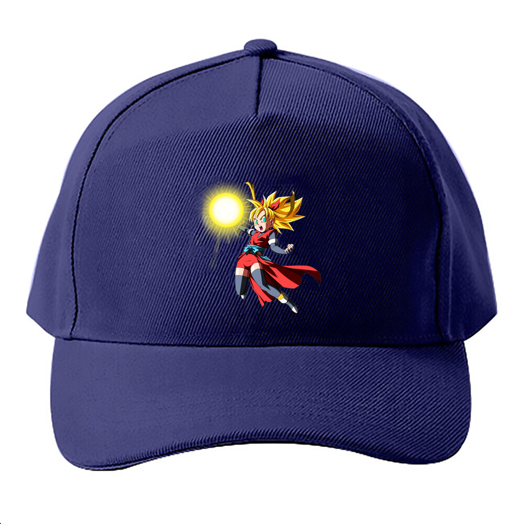 （画像用） ドラゴンボール カリフラ DRAGON BALL Caulifla ベースボールキャップ 綿100％ 男女兼用 帽子 スポーツ