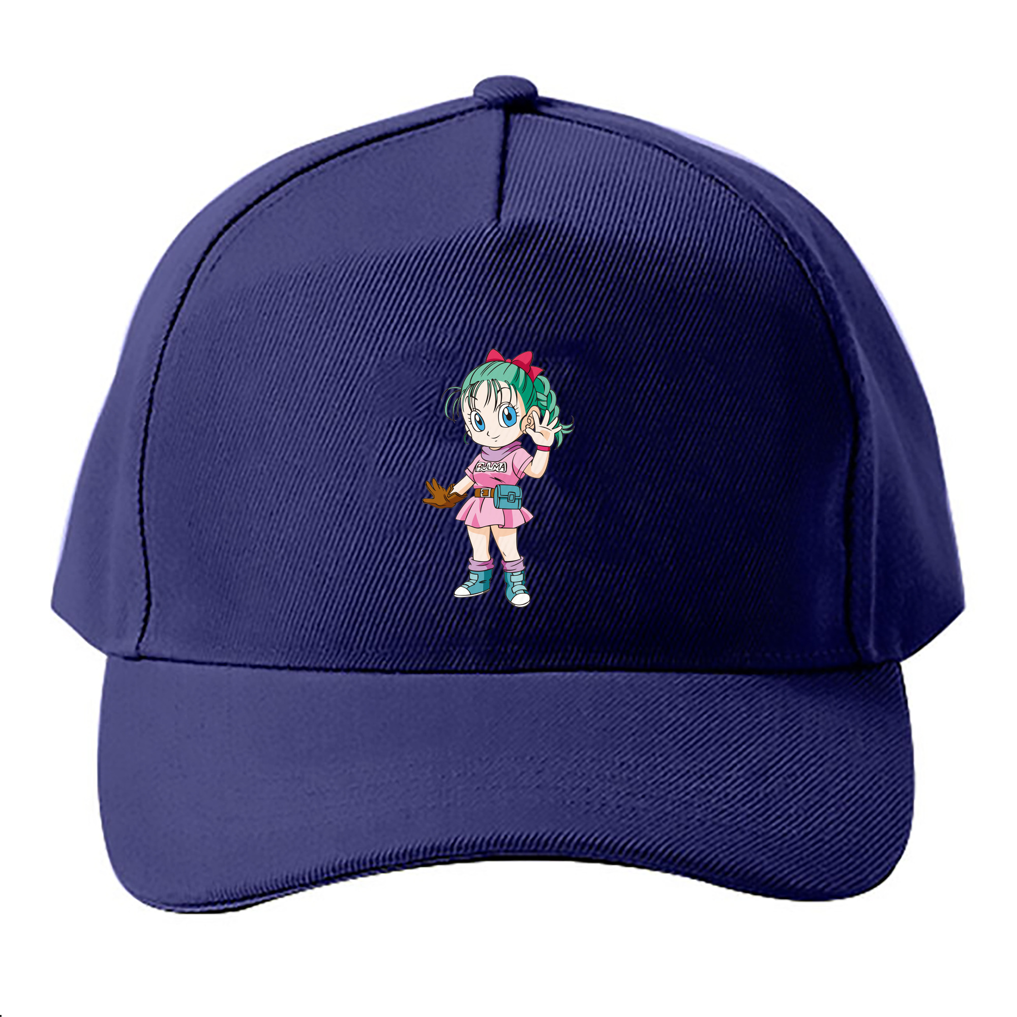（画像用） ドラゴンボール ブルマ DRAGON BALL Bulma ベースボールキャップ 綿100％ 男女兼用 帽子 スポーツ