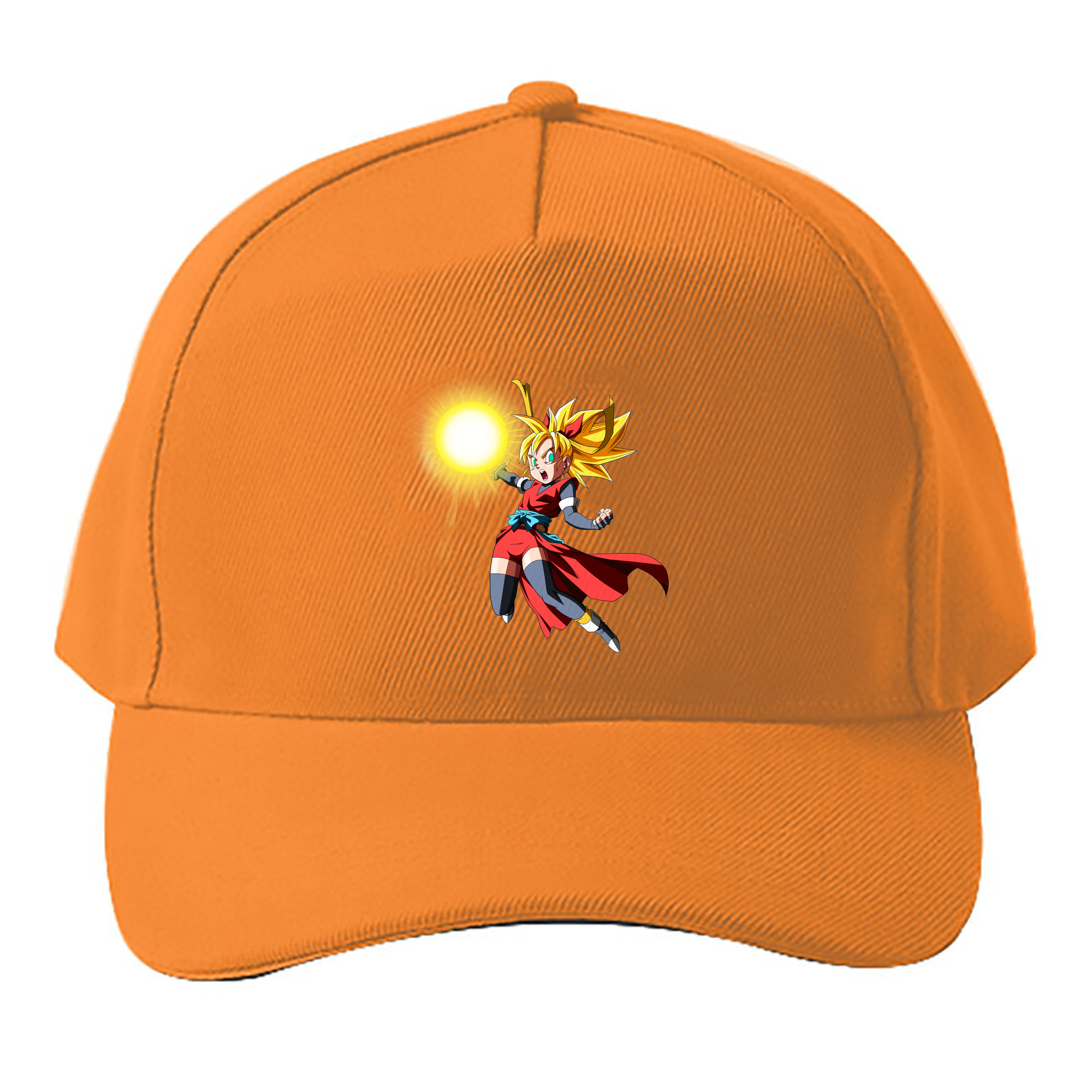 （画像用） ドラゴンボール カリフラ DRAGON BALL Caulifla ベースボールキャップ 綿100％ 男女兼用 帽子 スポーツ
