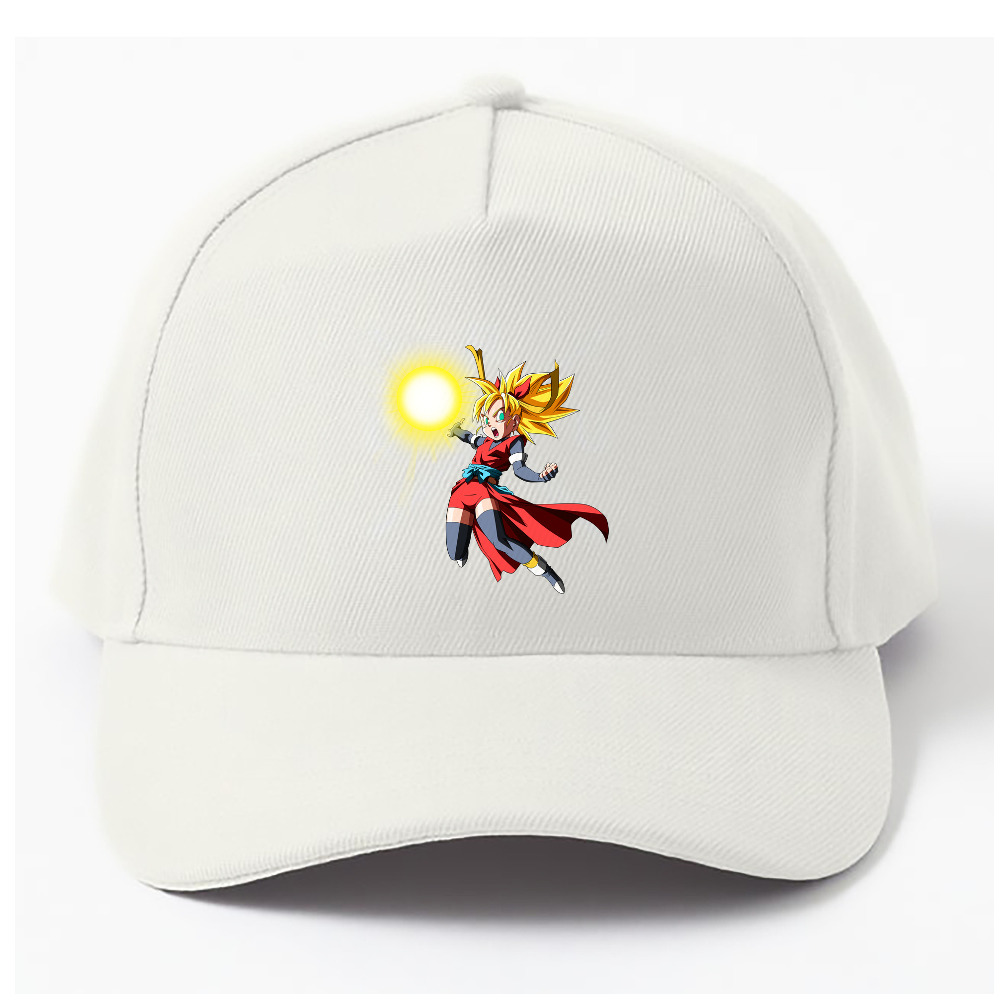 （画像用） ドラゴンボール カリフラ DRAGON BALL Caulifla ベースボールキャップ 綿100％ 男女兼用 帽子 スポーツ