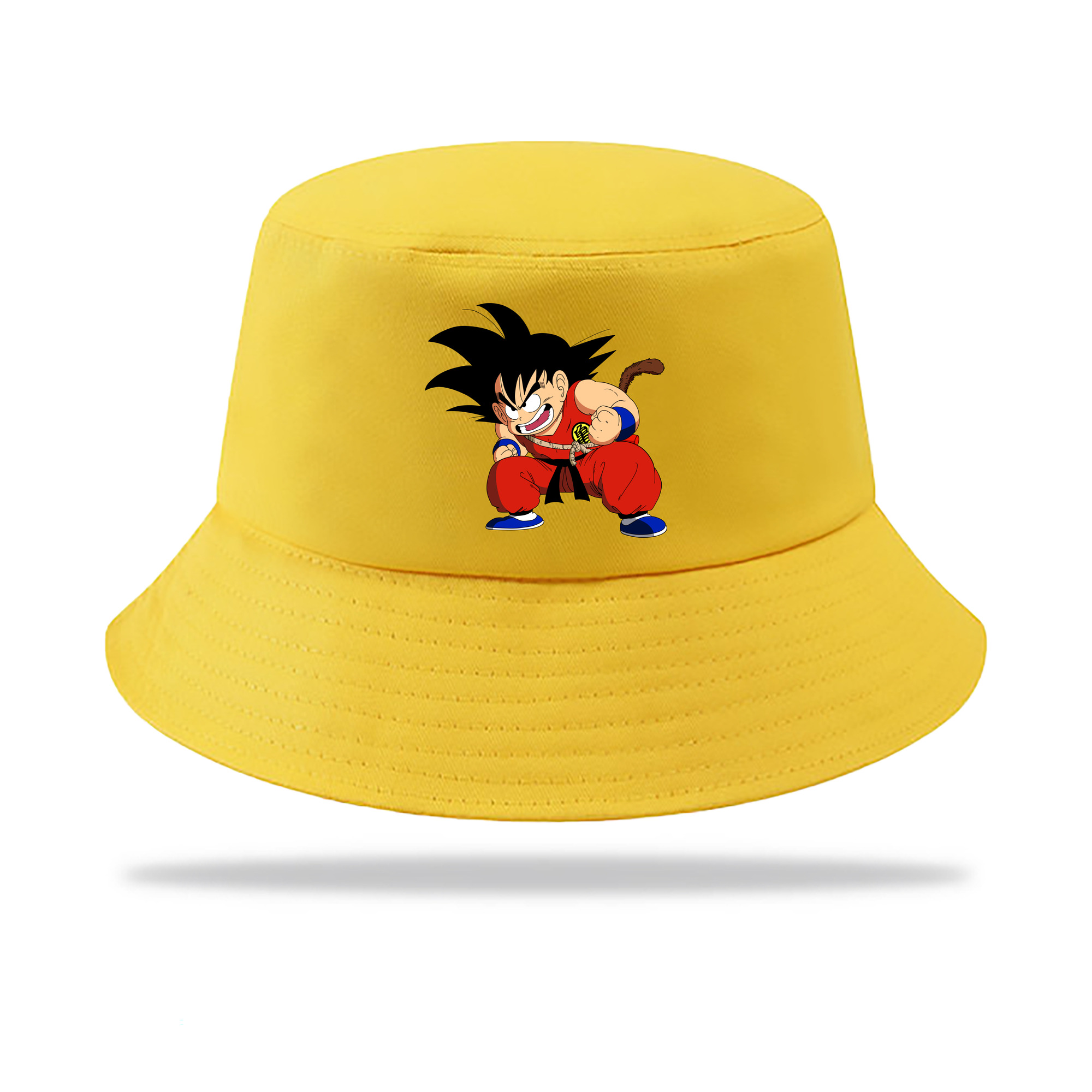 （画像用） ドラゴンボール 孫悟空（そん ごくう）Son Goku カカロット DRAGON BALL Kakarotto アウトドア日除けバケットハット