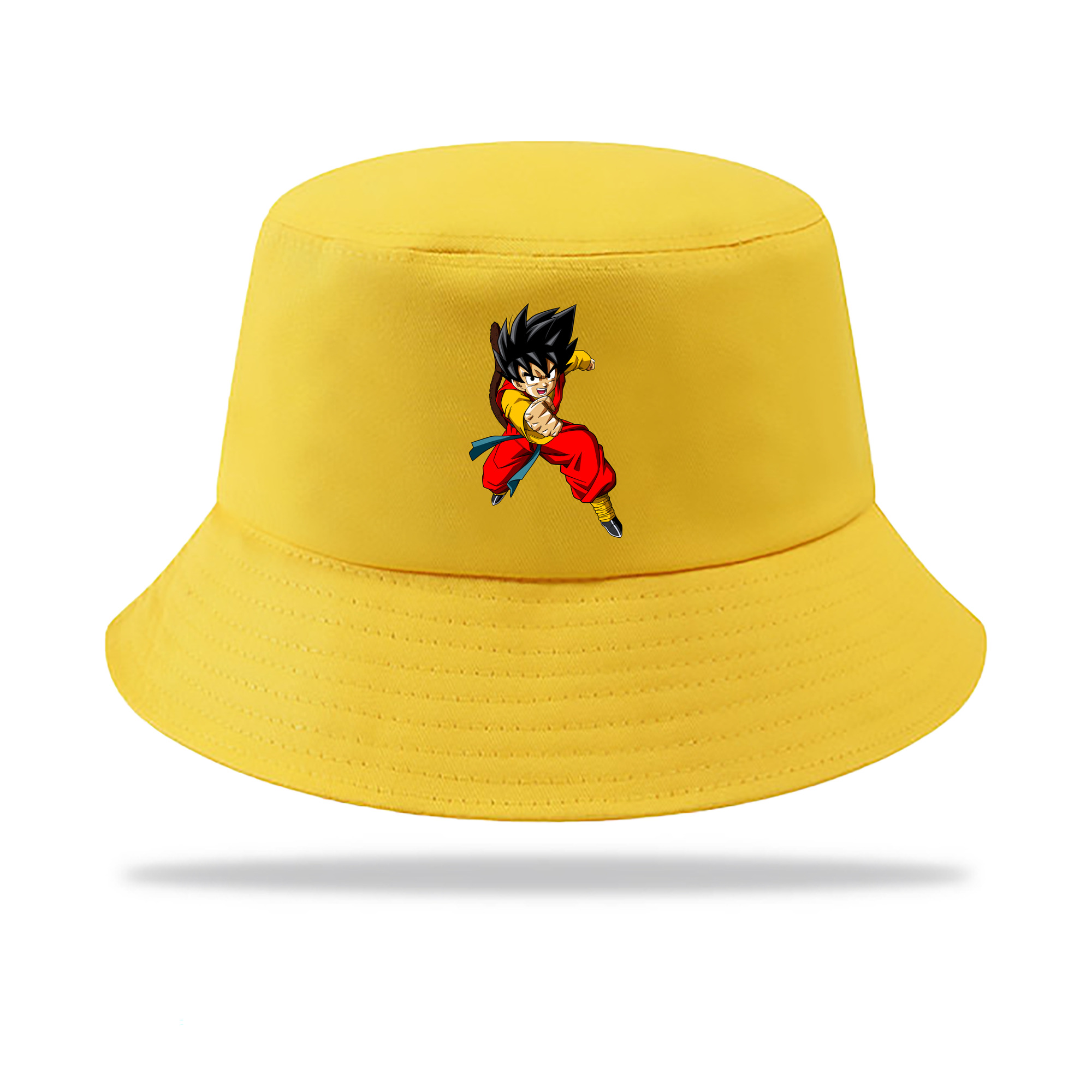 （画像用） ドラゴンボール 孫悟空（そん ごくう）Son Goku カカロット DRAGON BALL Kakarotto アウトドア日除けバケットハット