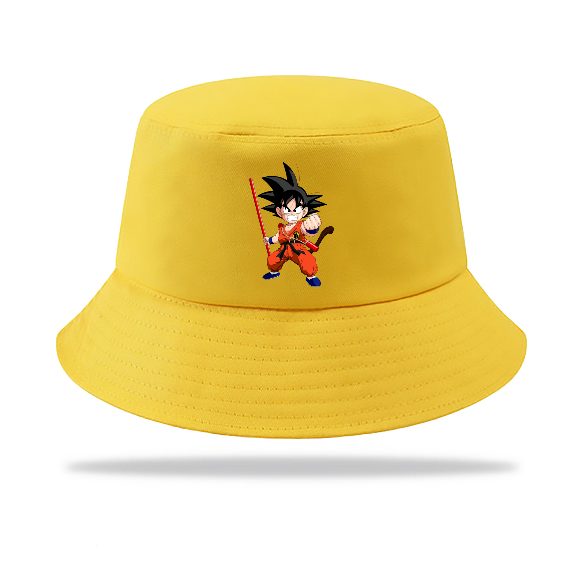 （画像用） ドラゴンボール 孫悟空（そん ごくう）Son Goku カカロット DRAGON BALL Kakarotto アウトドア日除けバケットハット