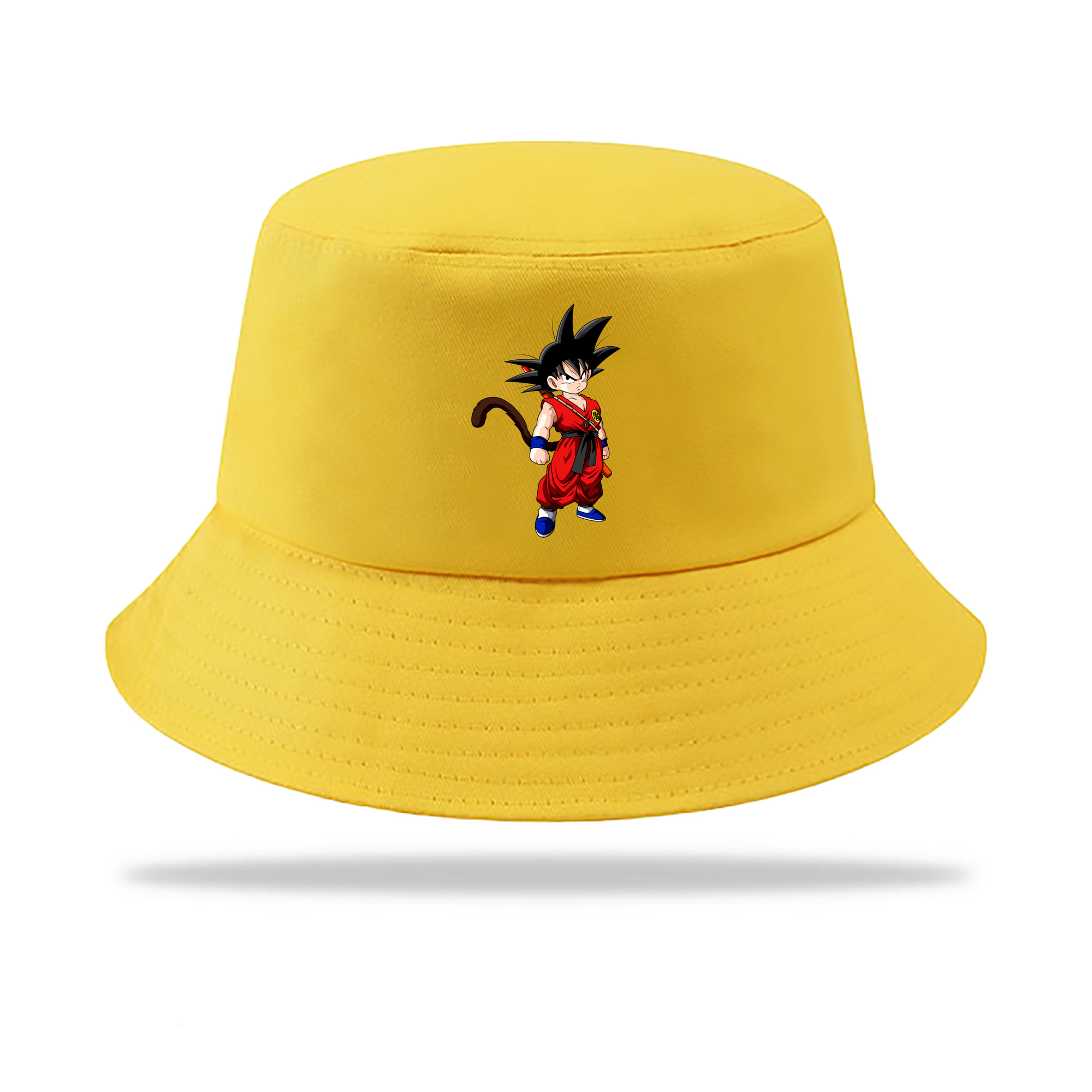 （画像用） ドラゴンボール 孫悟空（そん ごくう）Son Goku カカロット DRAGON BALL Kakarotto アウトドア日除けバケットハット