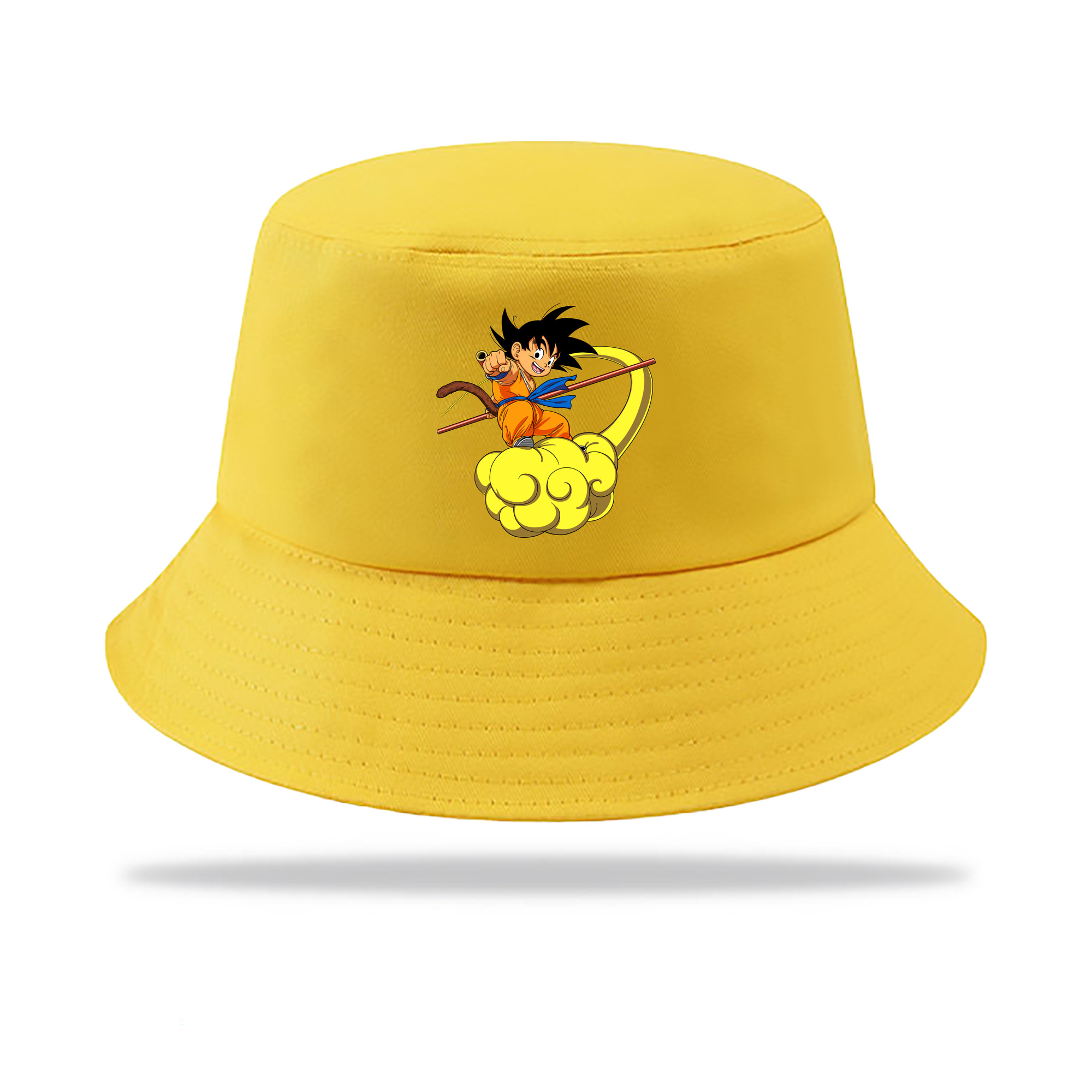 （画像用） ドラゴンボール 孫悟空（そん ごくう）Son Goku カカロット DRAGON BALL Kakarotto アウトドア日除けバケットハット