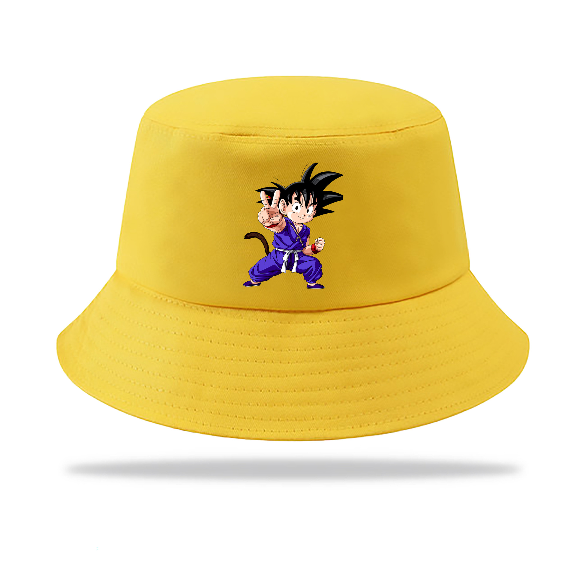 （画像用） ドラゴンボール 孫悟空（そん ごくう）Son Goku カカロット DRAGON BALL Kakarotto アウトドア日除けバケットハット