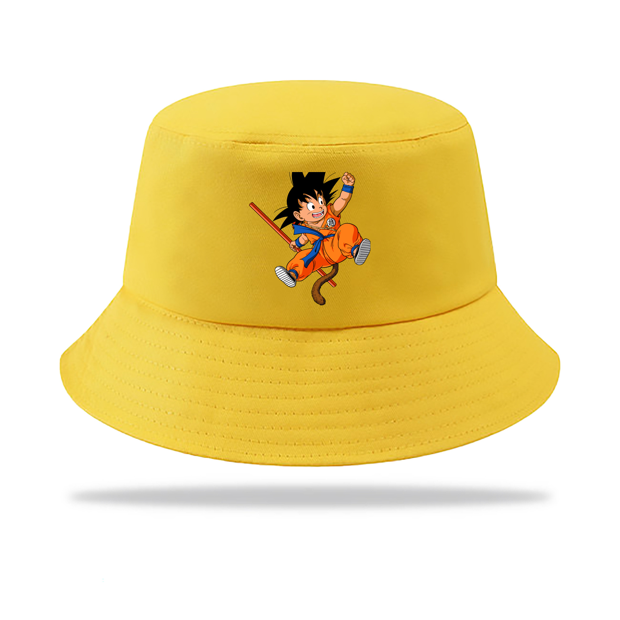 （画像用） ドラゴンボール 孫悟空（そん ごくう）Son Goku カカロット DRAGON BALL Kakarotto アウトドア日除けバケットハット