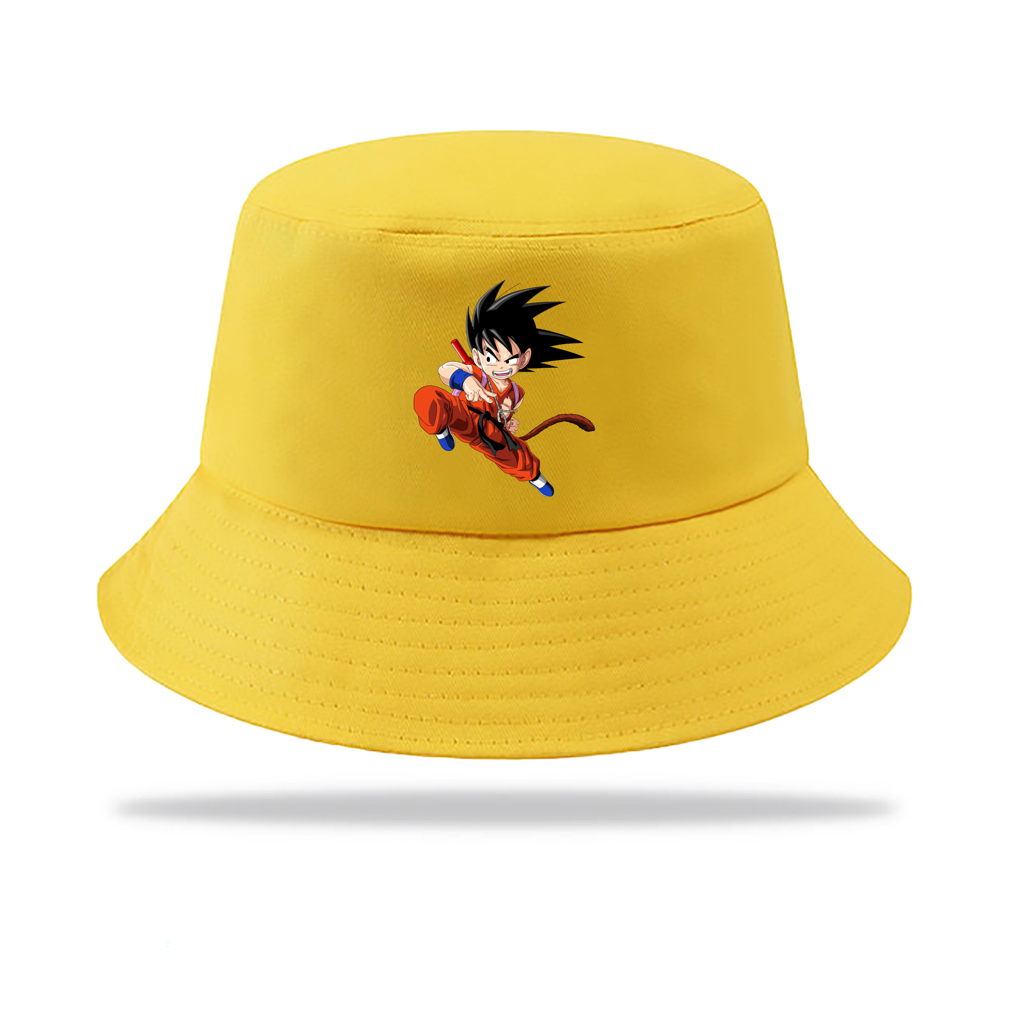（画像用） ドラゴンボール 孫悟空（そん ごくう）Son Goku カカロット DRAGON BALL Kakarotto アウトドア日除けバケットハット