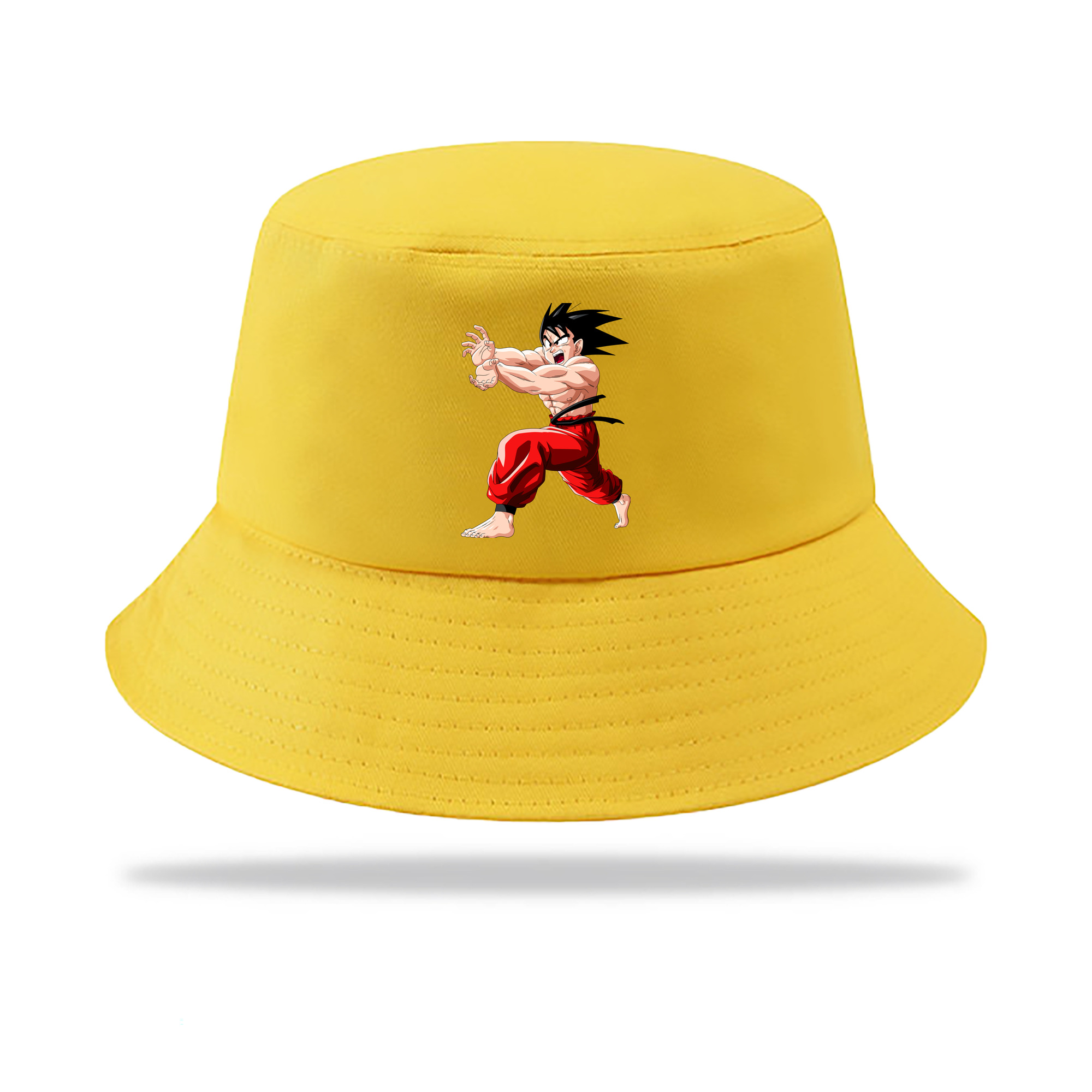 （画像用） ドラゴンボール 孫悟空（そん ごくう）Son Goku カカロット DRAGON BALL Kakarotto アウトドア日除けバケットハット