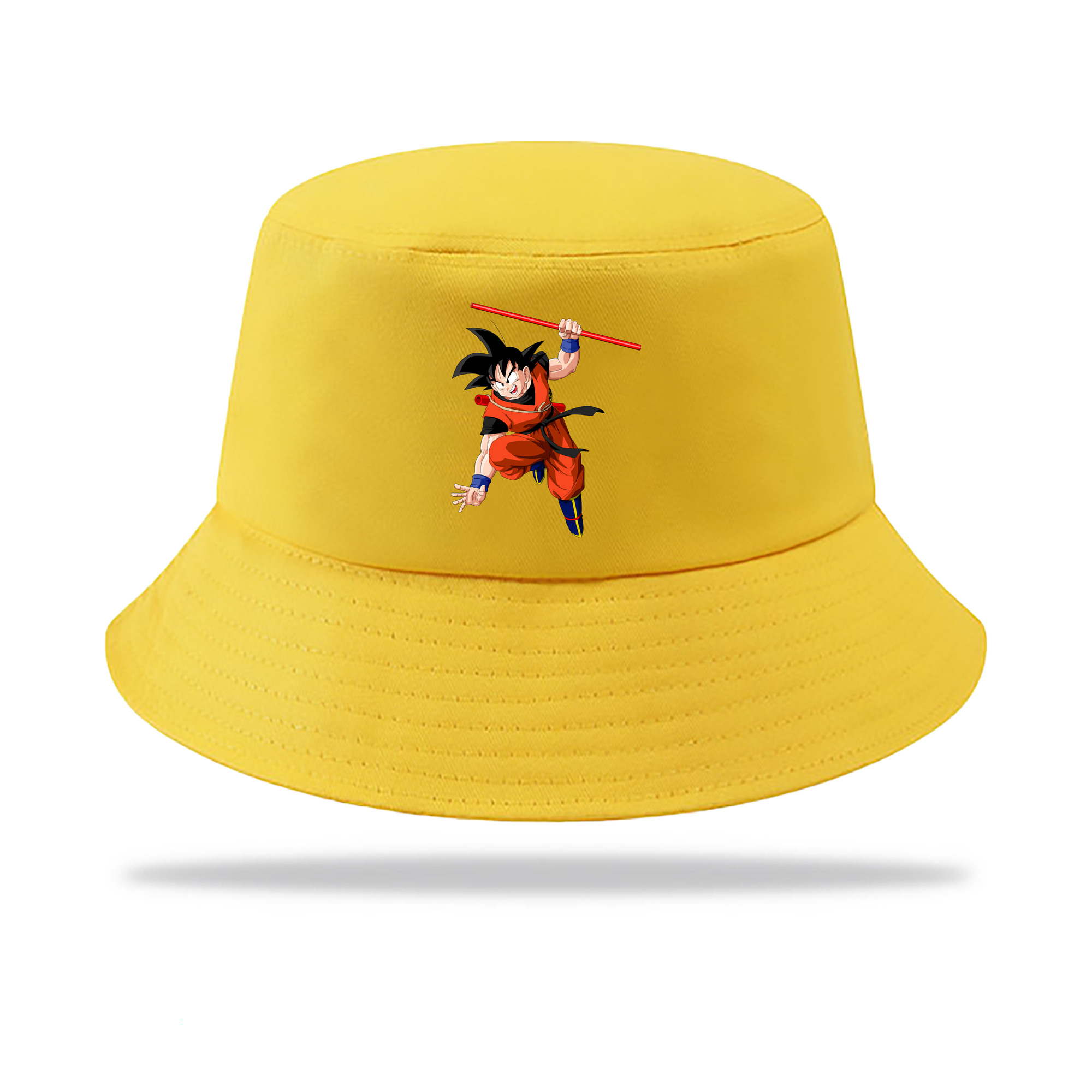 （画像用） ドラゴンボール 孫悟空（そん ごくう）Son Goku カカロット DRAGON BALL Kakarotto アウトドア日除けバケットハット