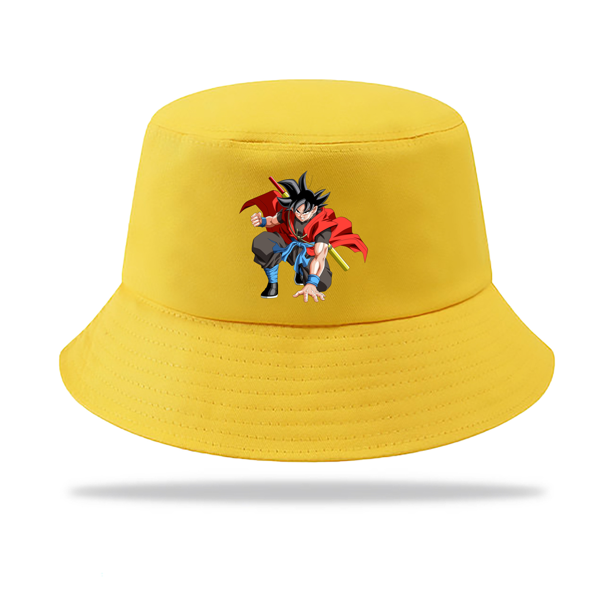 （画像用） ドラゴンボール 孫悟空（そん ごくう）Son Goku カカロット DRAGON BALL Kakarotto アウトドア日除けバケットハット