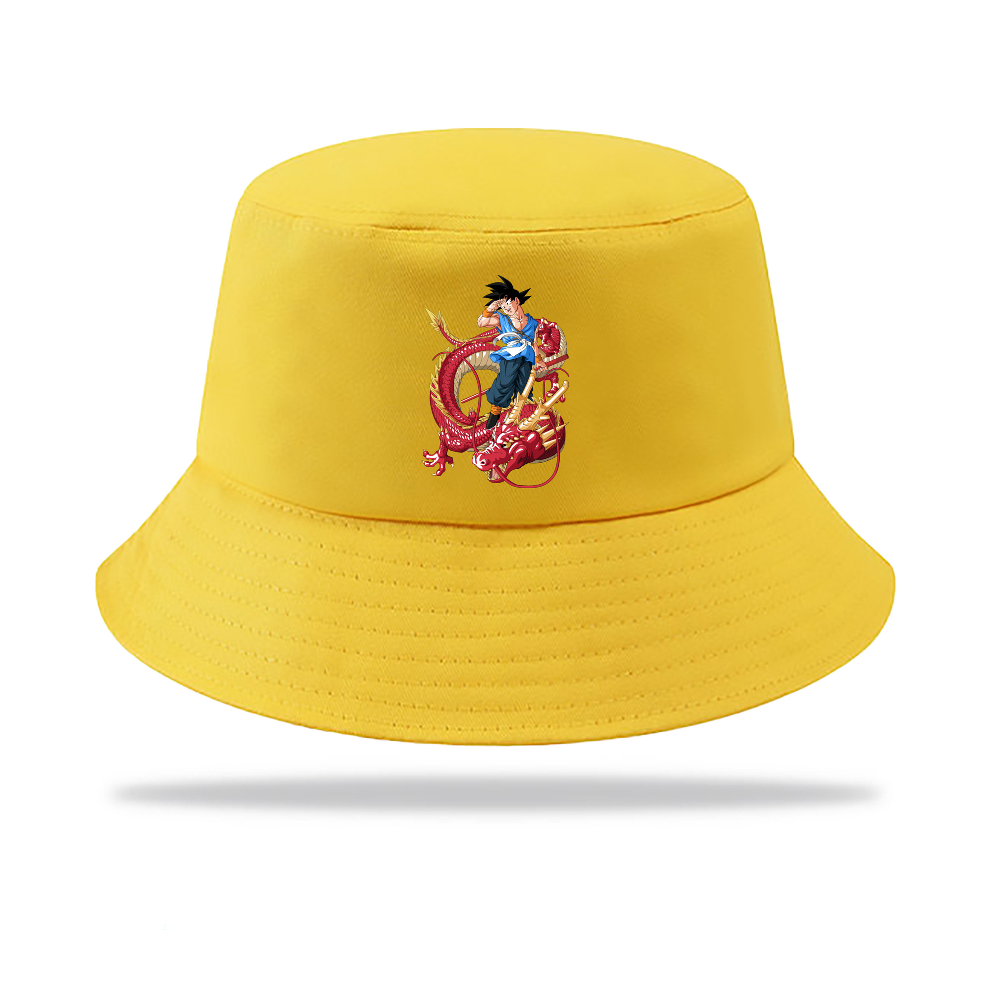 （画像用） ドラゴンボール 孫悟空（そん ごくう）Son Goku カカロット DRAGON BALL Kakarotto アウトドア日除けバケットハット
