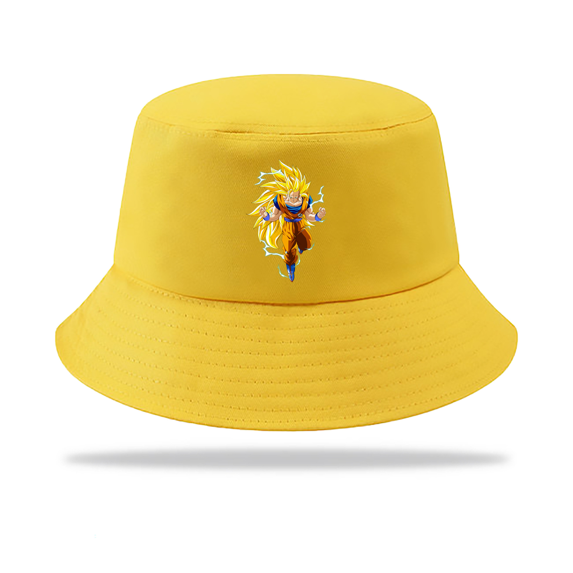 （画像用） ドラゴンボール 孫悟空（そん ごくう）Son Goku カカロット DRAGON BALL Kakarotto アウトドア日除けバケットハット