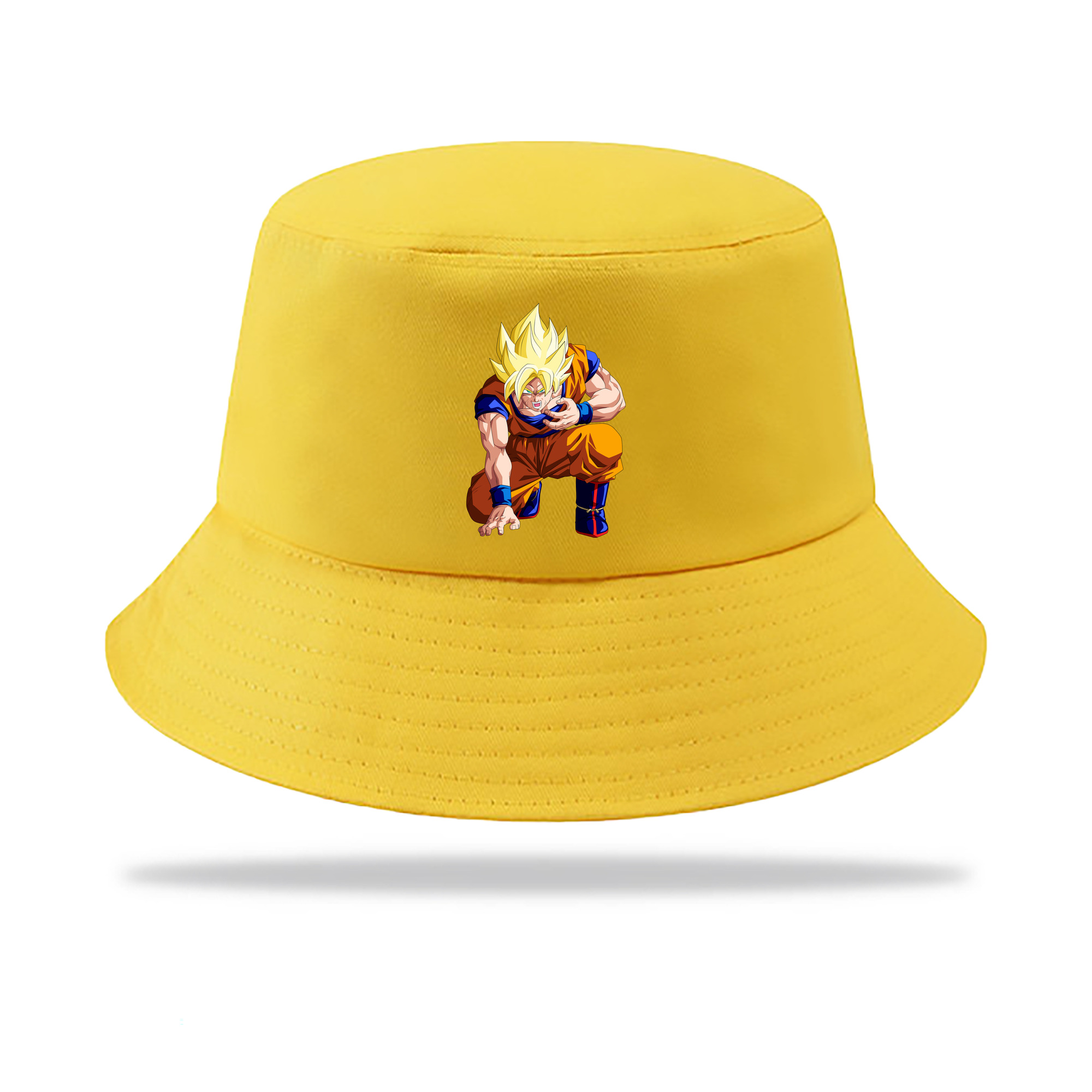 （画像用） ドラゴンボール 孫悟空（そん ごくう）Son Goku カカロット DRAGON BALL Kakarotto アウトドア日除けバケットハット