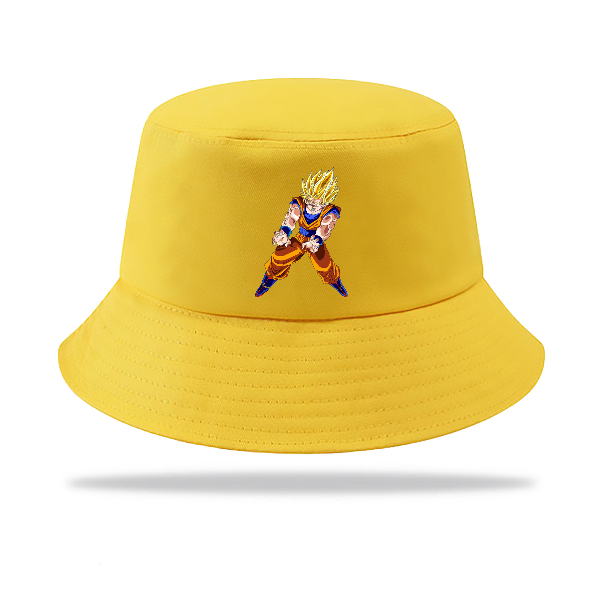 （画像用） ドラゴンボール 孫悟空（そん ごくう）Son Goku カカロット DRAGON BALL Kakarotto アウトドア日除けバケットハット