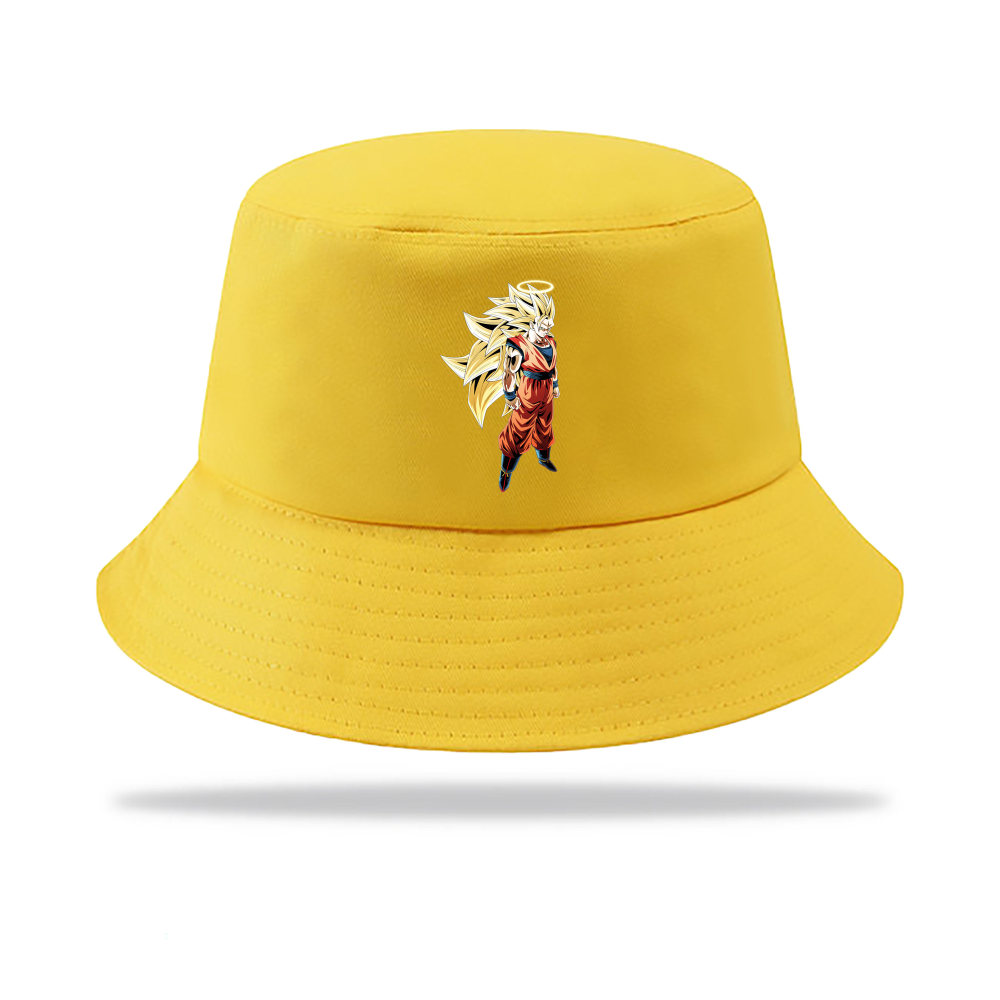 （画像用） ドラゴンボール 孫悟空（そん ごくう）Son Goku カカロット DRAGON BALL Kakarotto アウトドア日除けバケットハット