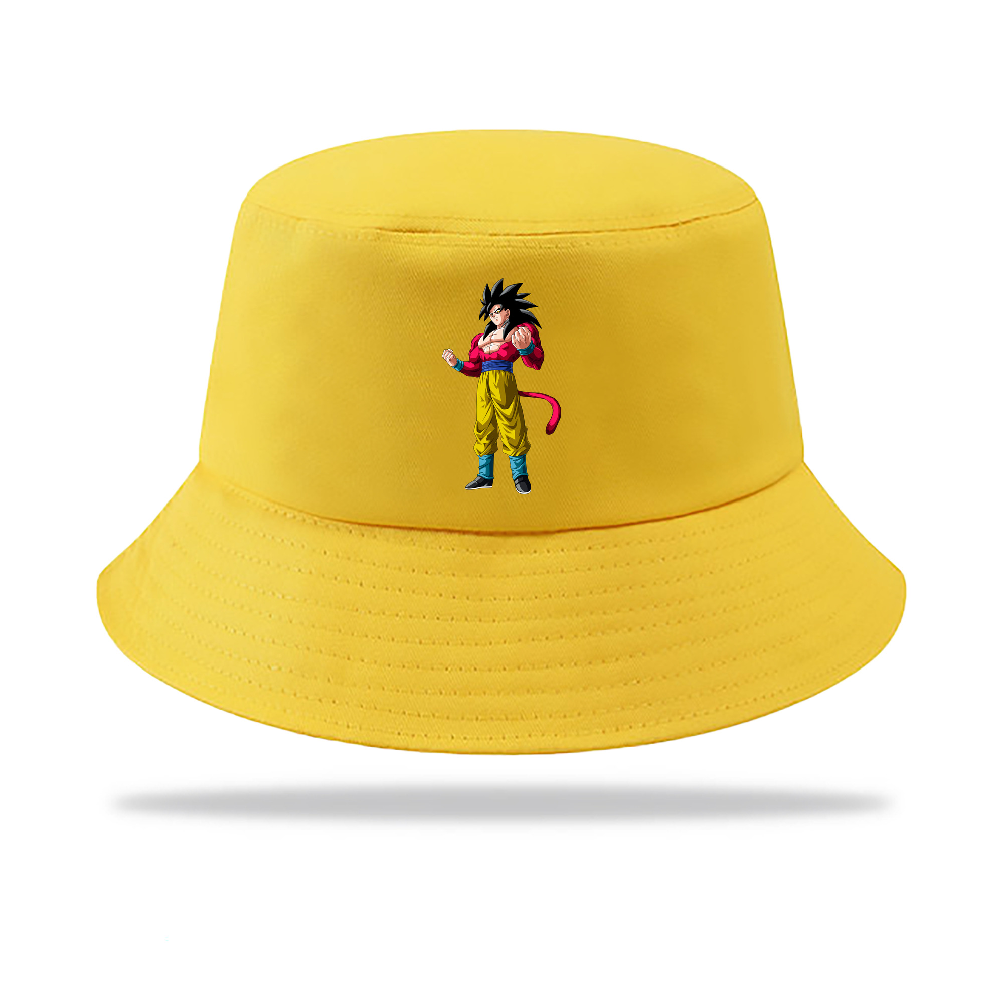 （画像用） ドラゴンボール 孫悟空（そん ごくう）Son Goku カカロット DRAGON BALL Kakarotto アウトドア日除けバケットハット