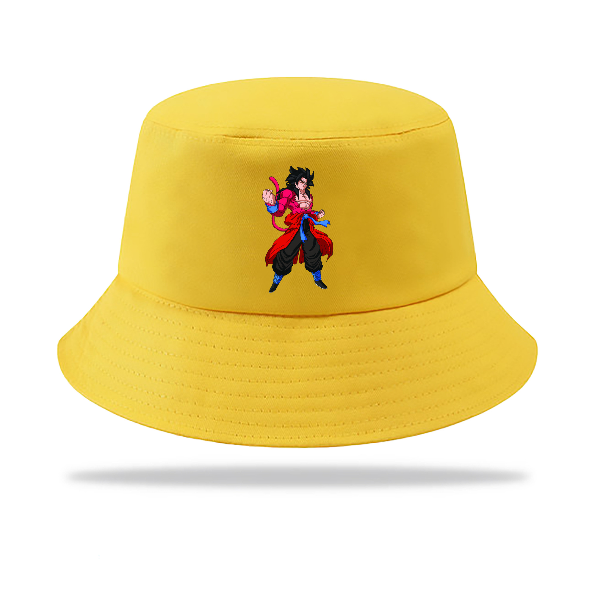 （画像用） ドラゴンボール 孫悟空（そん ごくう）Son Goku カカロット DRAGON BALL Kakarotto アウトドア日除けバケットハット