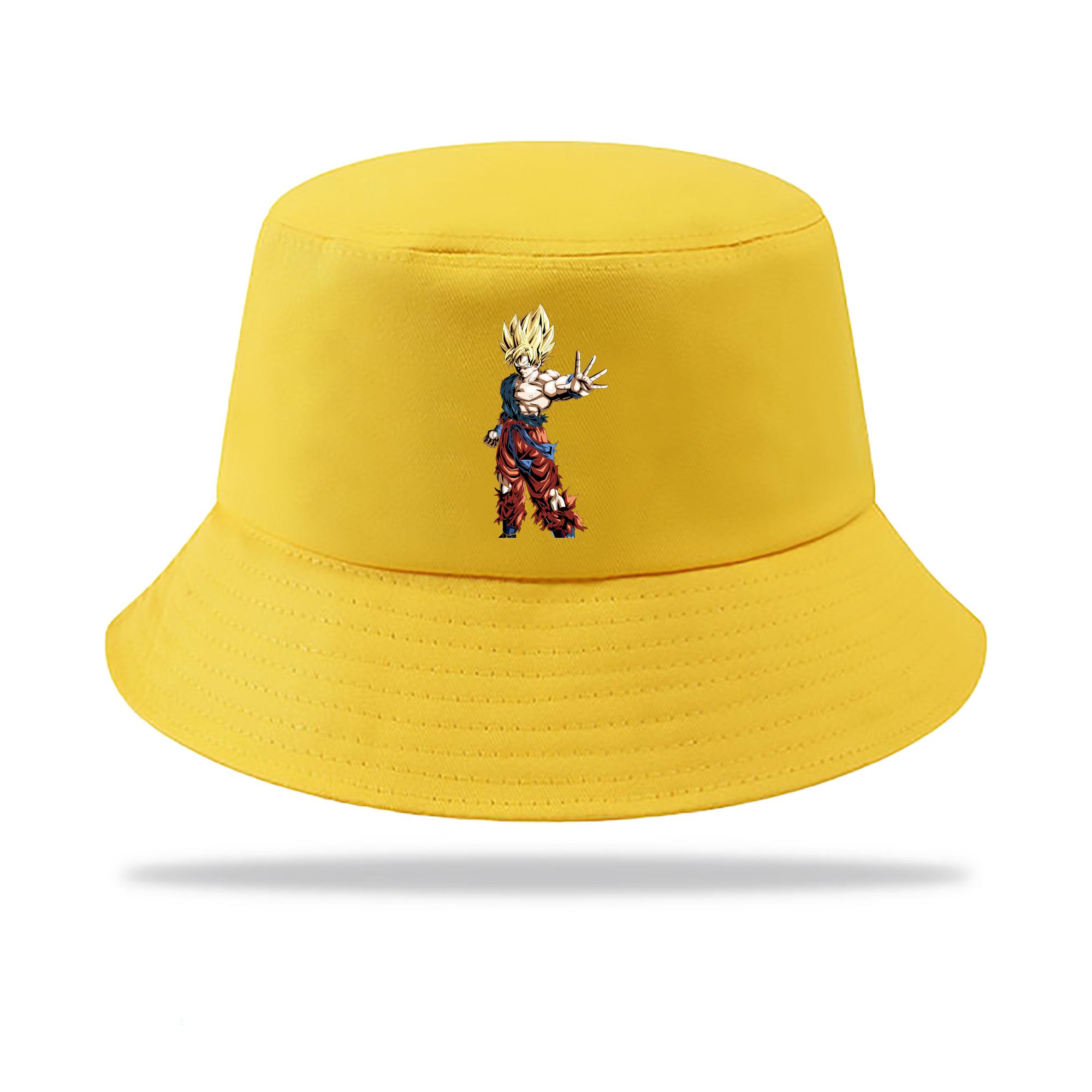 （画像用） ドラゴンボール 孫悟空（そん ごくう）Son Goku カカロット DRAGON BALL Kakarotto アウトドア日除けバケットハット