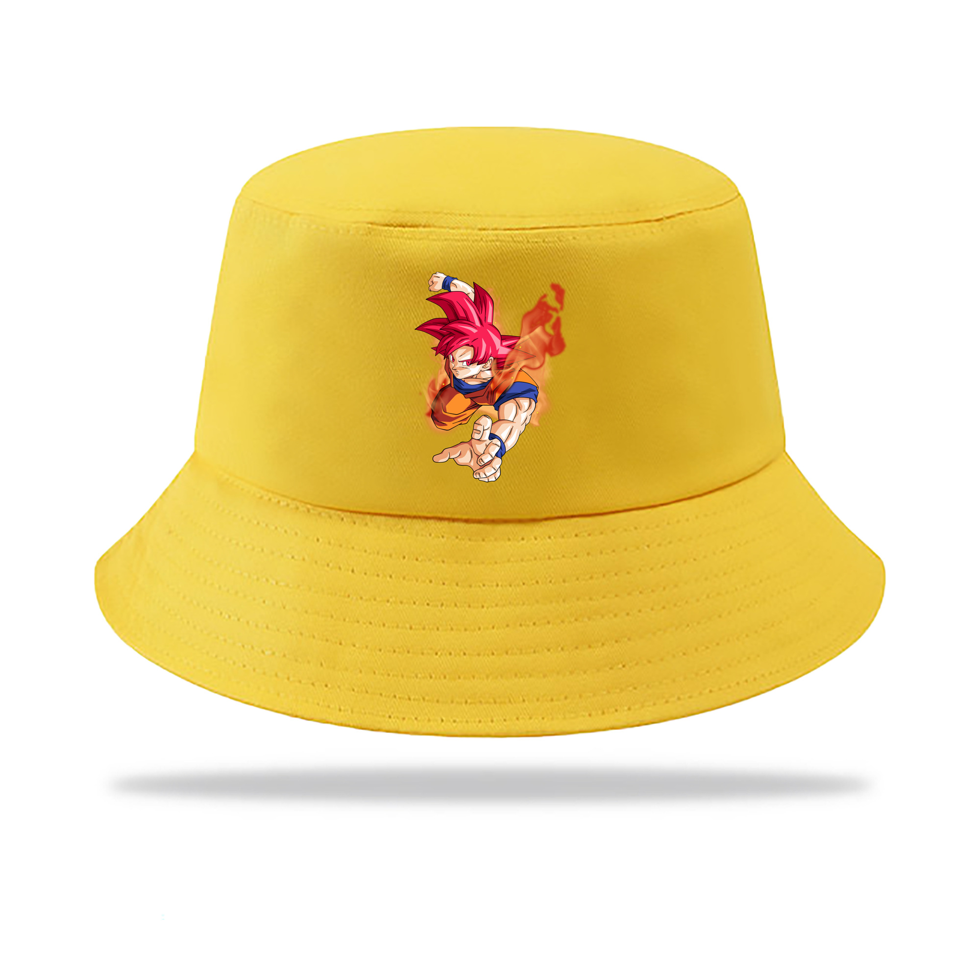（画像用） ドラゴンボール 孫悟空（そん ごくう）Son Goku カカロット DRAGON BALL Kakarotto アウトドア日除けバケットハット