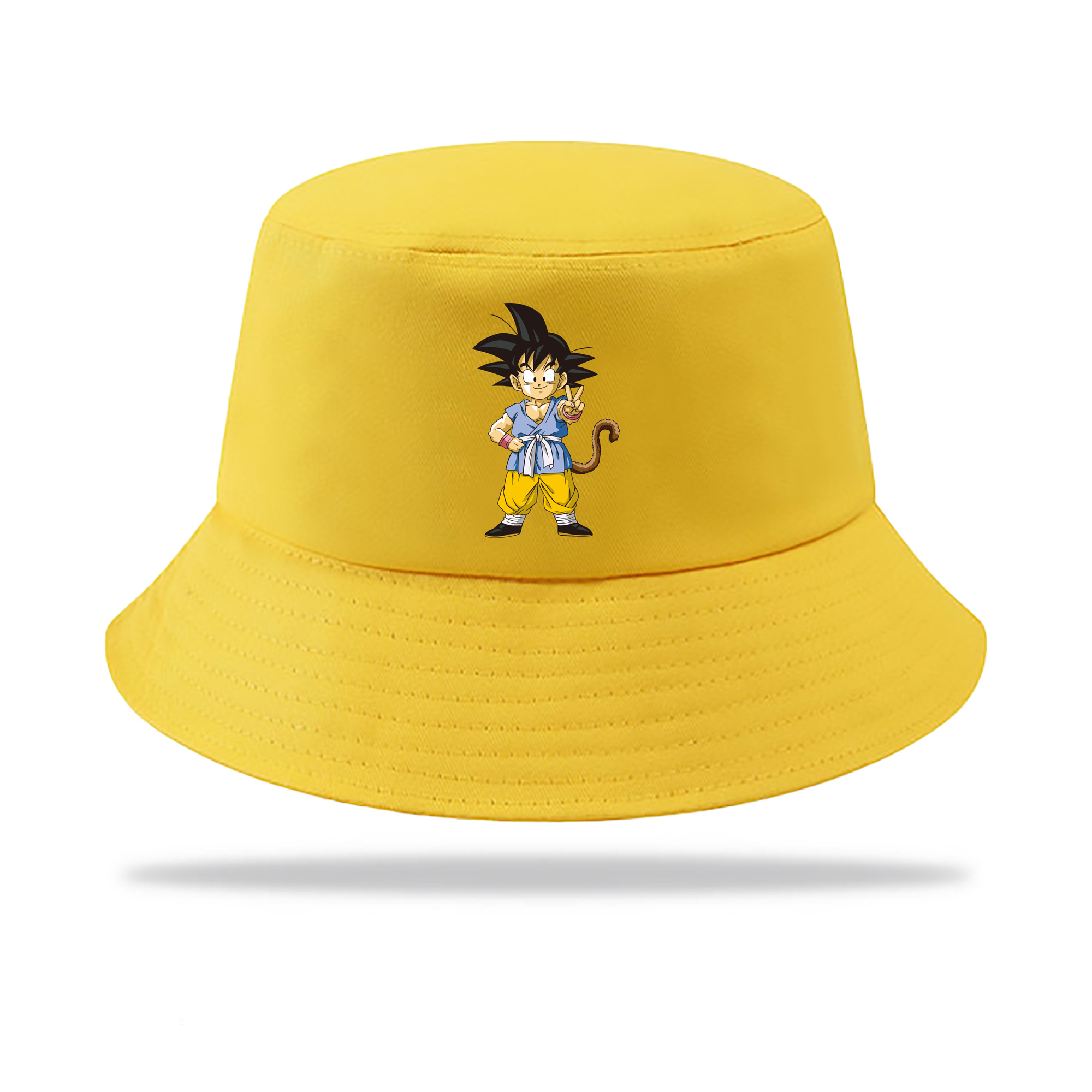 （画像用） ドラゴンボール 孫悟空（そん ごくう）Son Goku カカロット DRAGON BALL Kakarotto アウトドア日除けバケットハット