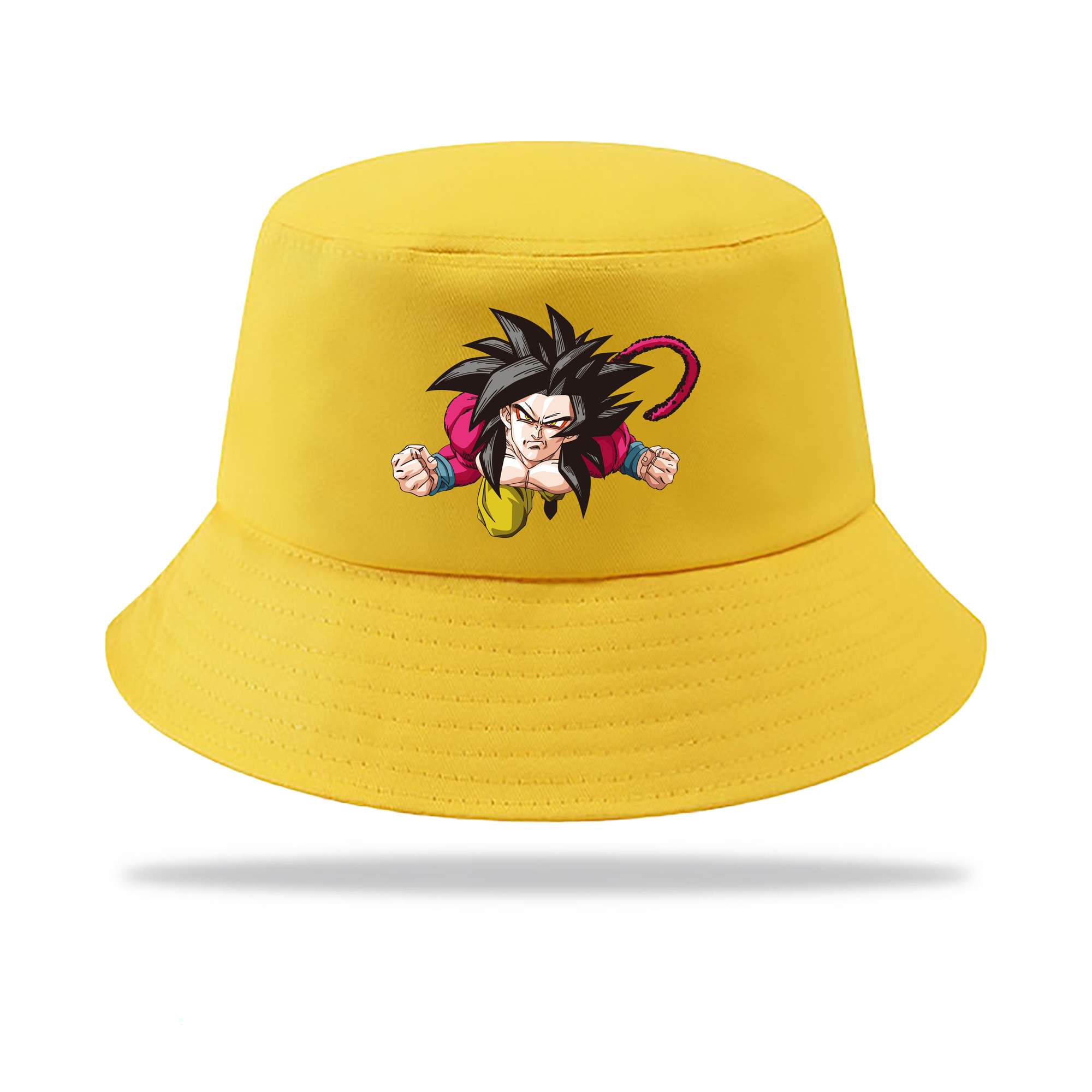 （画像用） ドラゴンボール 孫悟空（そん ごくう）Son Goku カカロット DRAGON BALL Kakarotto アウトドア日除けバケットハット