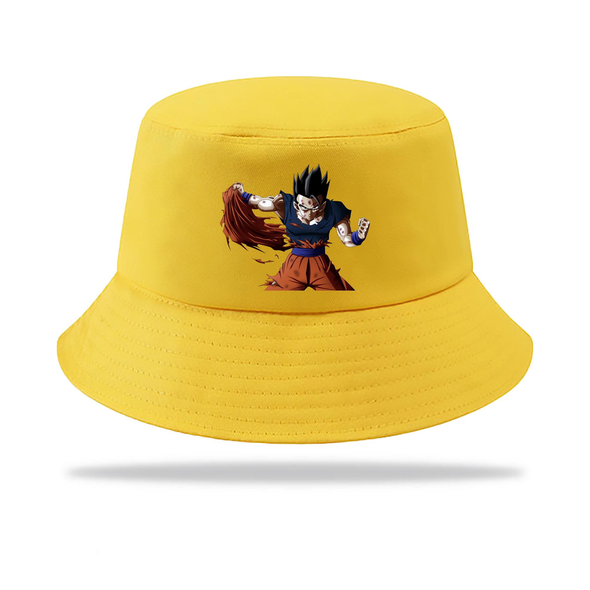 （画像用） ドラゴンボール ベジータ四世（Bejīta Yonsei）DRAGON BALL Vegeta IV アウトドア日除けバケットハット