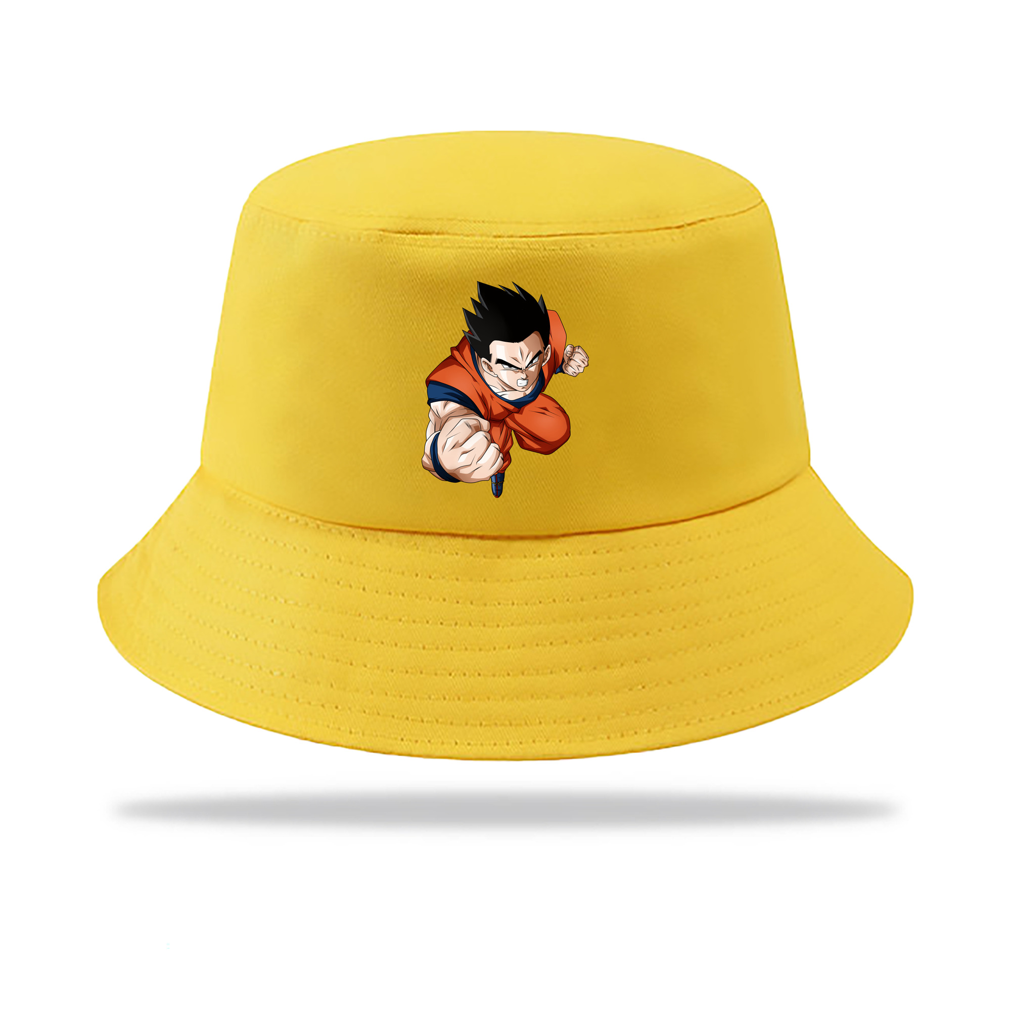 （画像用） ドラゴンボール 孫 悟飯（そんごはん）DRAGON BALL Son Gohan アウトドア日除けバケットハット
