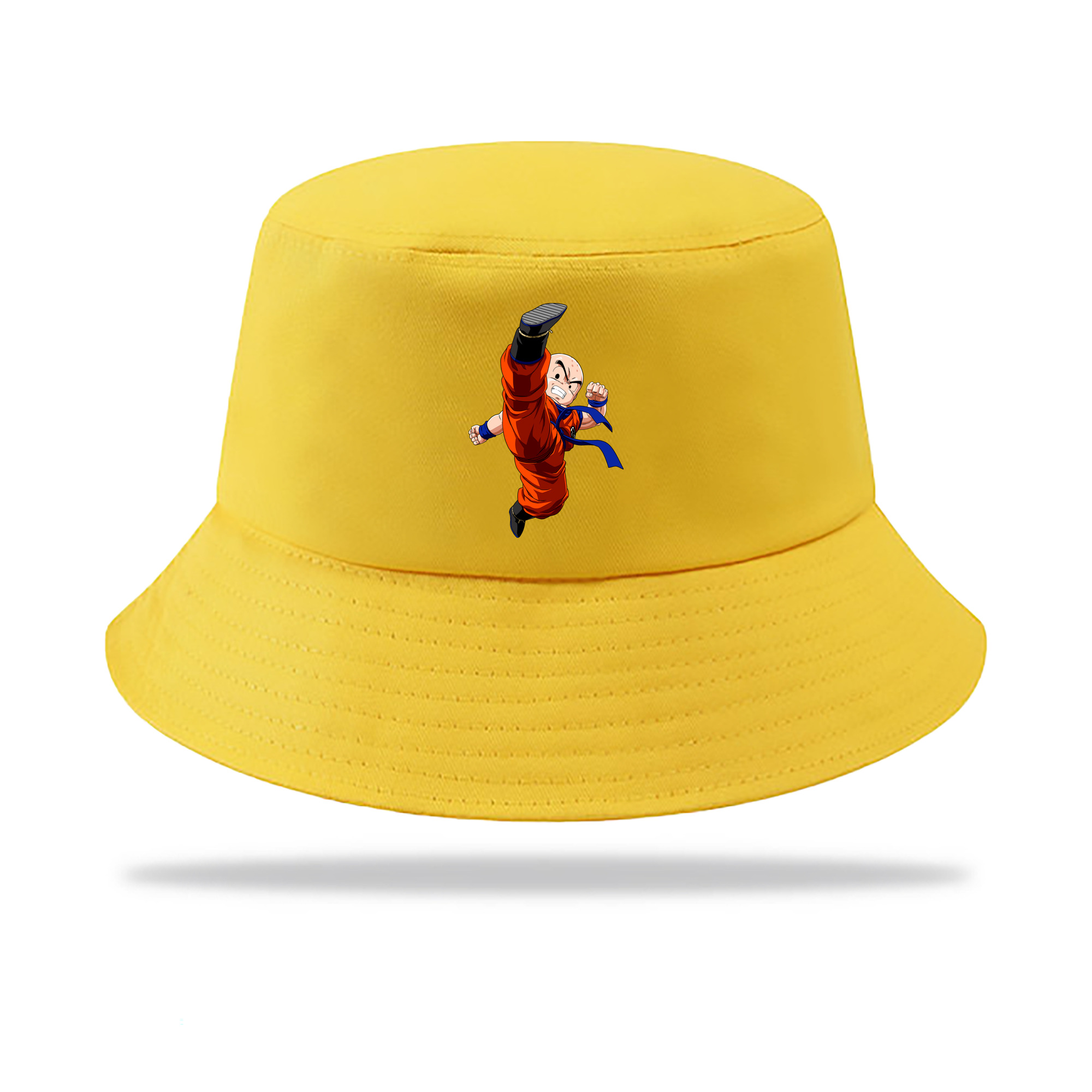 （画像用） ドラゴンボール クリリン DRAGON BALL krillin アウトドア日除けバケットハット