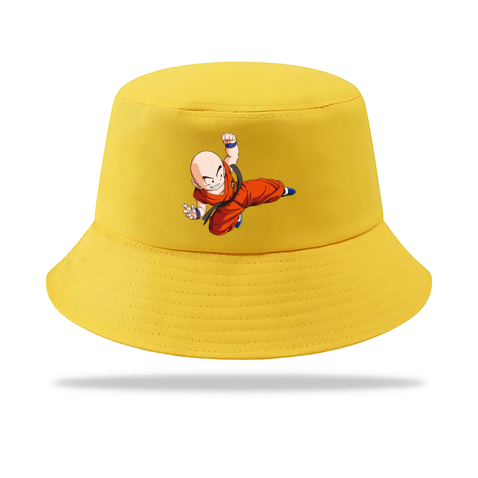 （画像用） ドラゴンボール クリリン DRAGON BALL krillin アウトドア日除けバケットハット