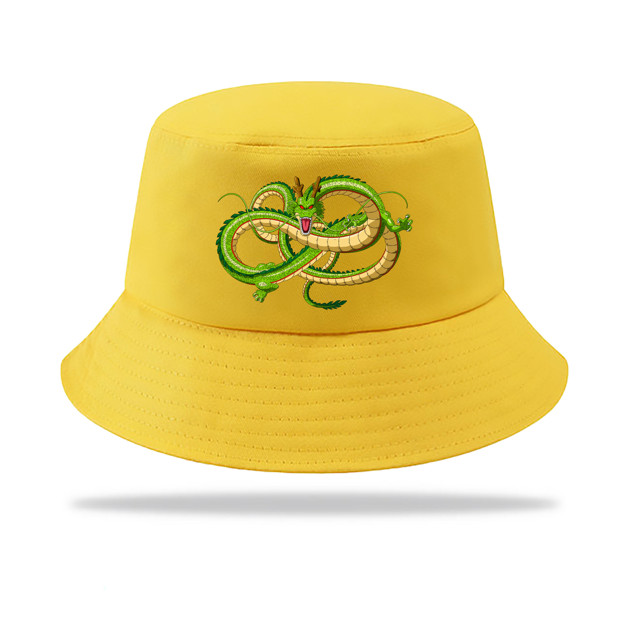 （画像用） ドラゴンボール 神龍 シェンロン DRAGON BALL Shenron アウトドア日除けバケットハット