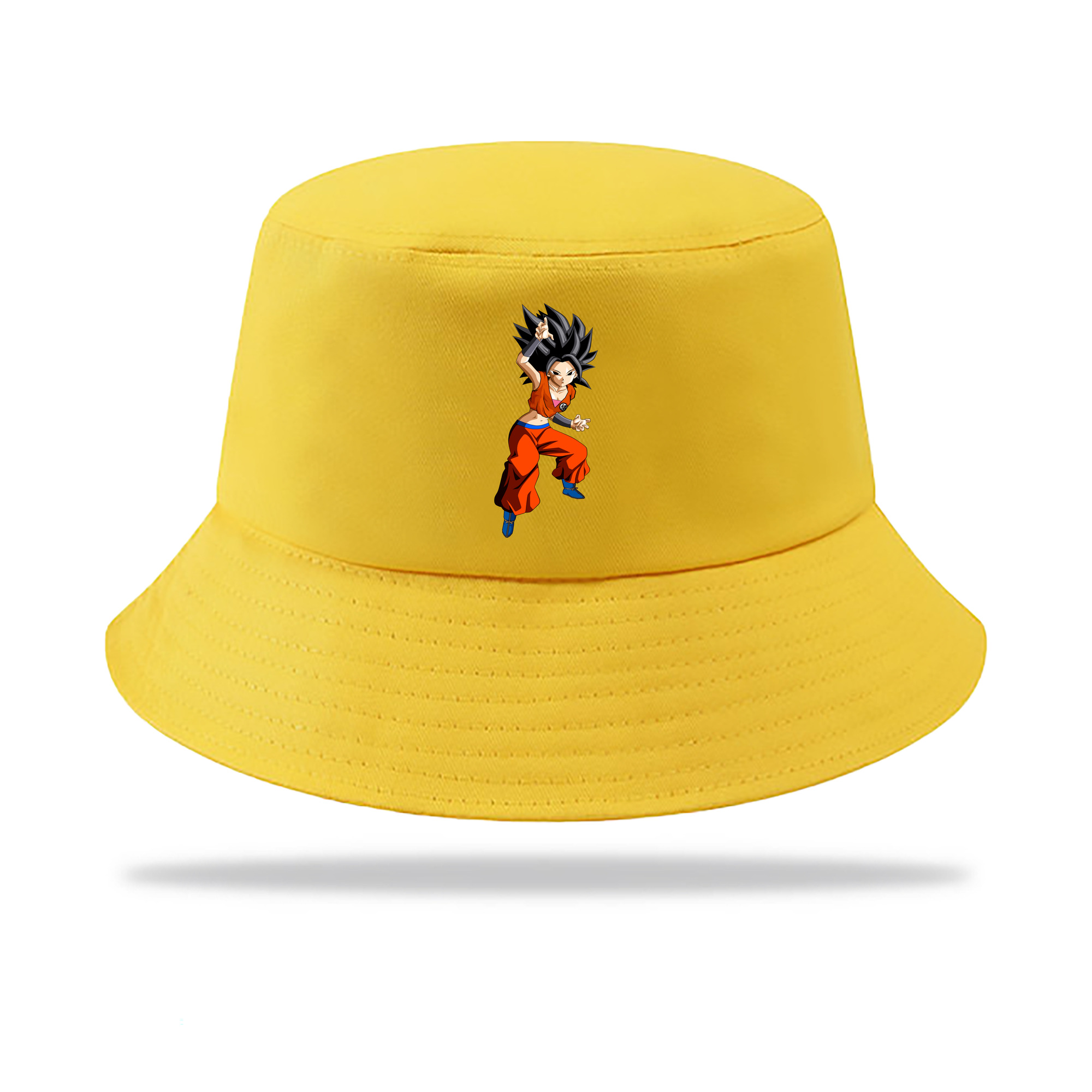 （画像用） ドラゴンボール カリフラ DRAGON BALL Caulifla アウトドア日除けバケットハット