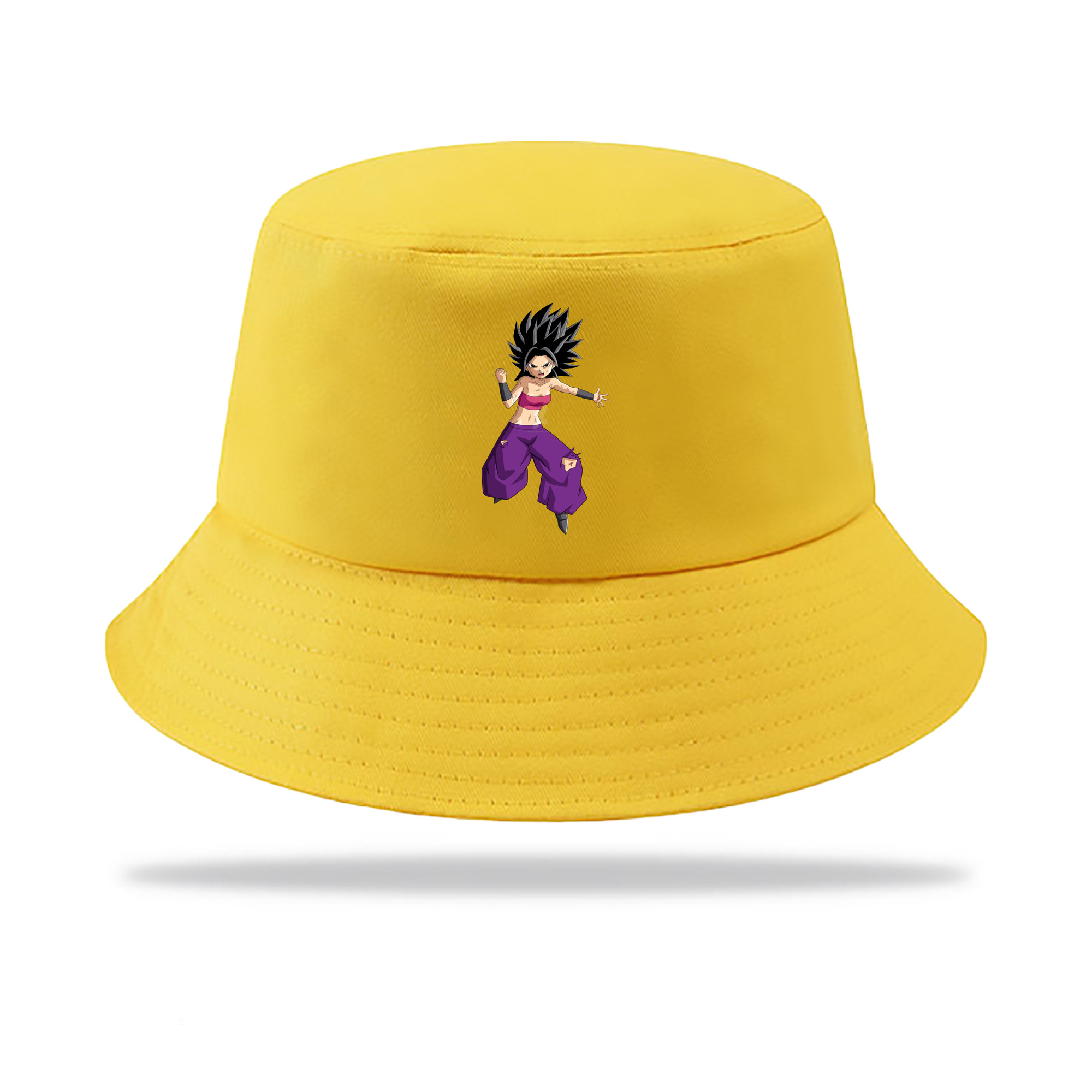 （画像用） ドラゴンボール カリフラ DRAGON BALL Caulifla アウトドア日除けバケットハット