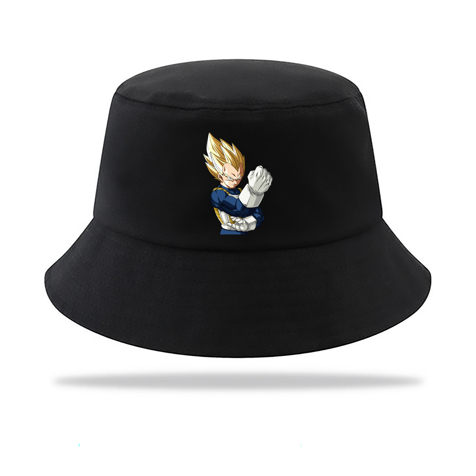 （画像用） ドラゴンボール ベジータ四世（Bejīta Yonsei）DRAGON BALL Vegeta IV アウトドア日除けバケットハット