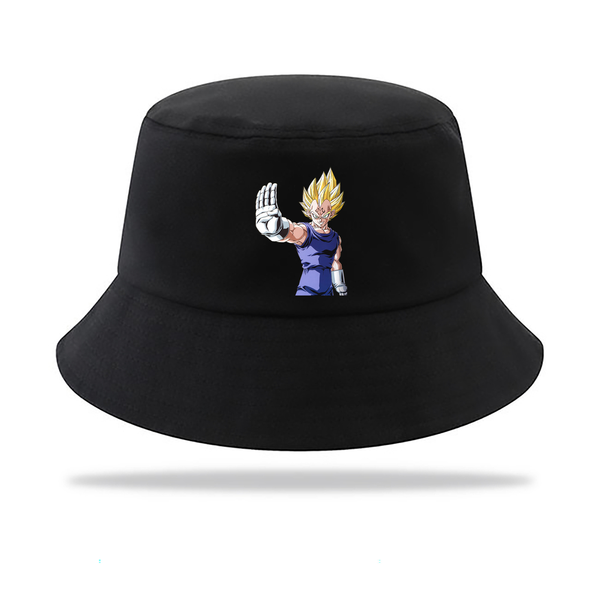 （画像用） ドラゴンボール ベジータ四世（Bejīta Yonsei）DRAGON BALL Vegeta IV アウトドア日除けバケットハット