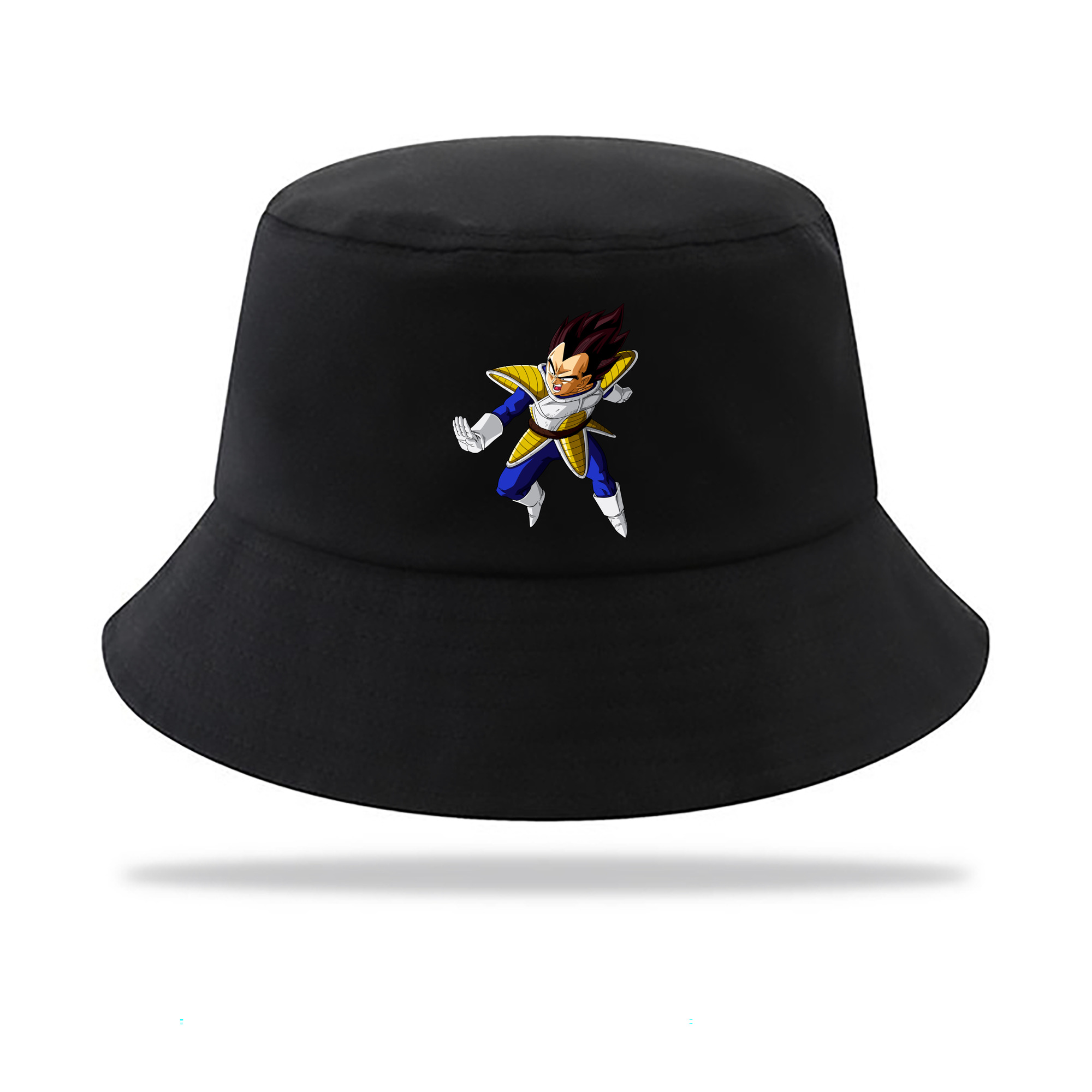 （画像用） ドラゴンボール ベジータ四世（Bejīta Yonsei）DRAGON BALL Vegeta IV アウトドア日除けバケットハット