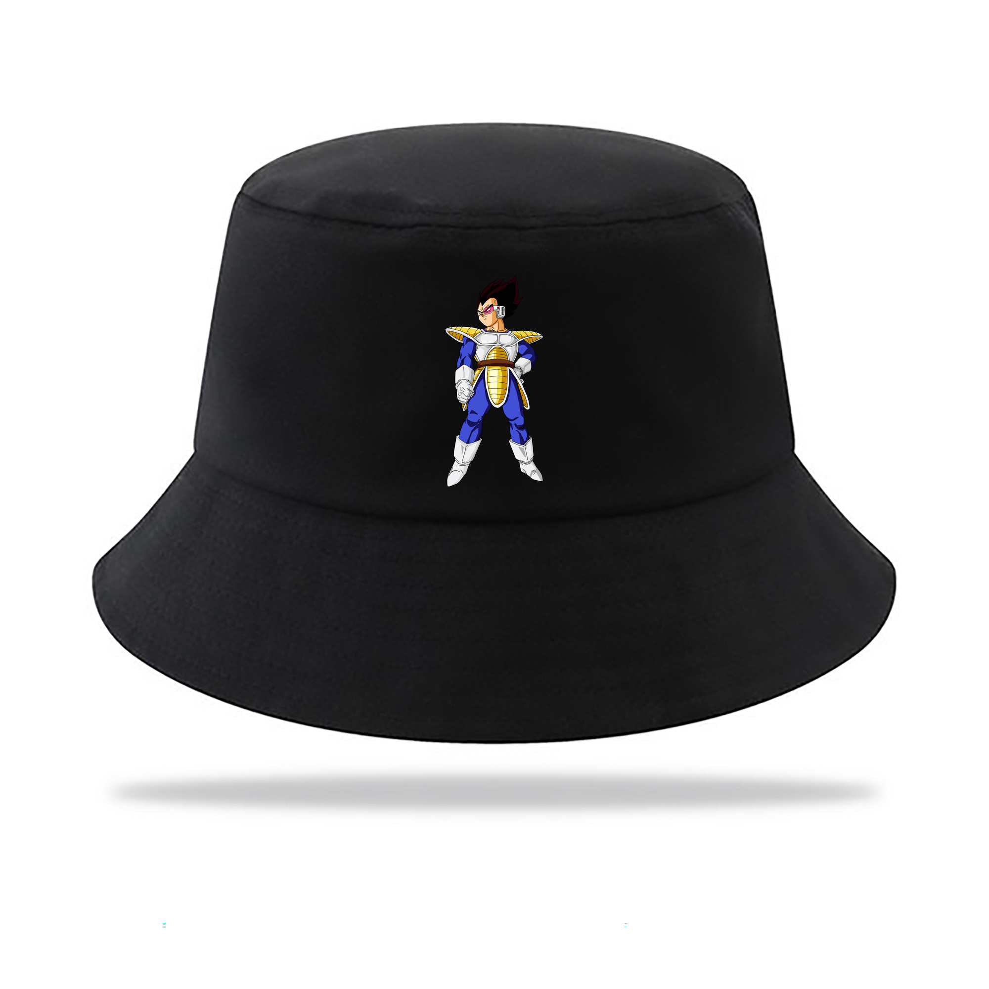 （画像用） ドラゴンボール ベジータ四世（Bejīta Yonsei）DRAGON BALL Vegeta IV アウトドア日除けバケットハット
