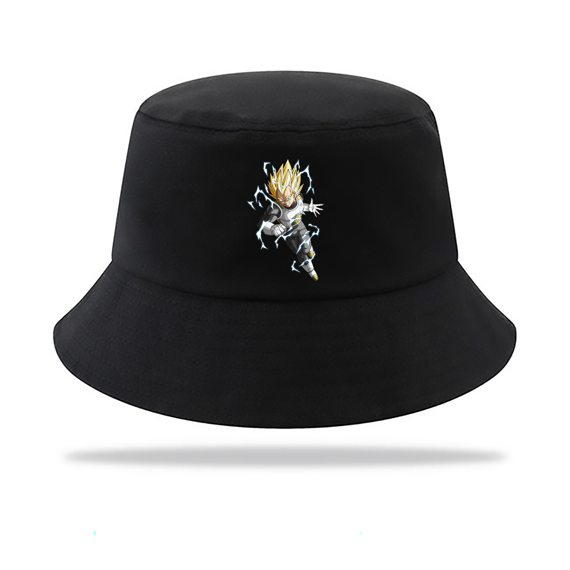 （画像用） ドラゴンボール ベジータ四世（Bejīta Yonsei）DRAGON BALL Vegeta IV アウトドア日除けバケットハット