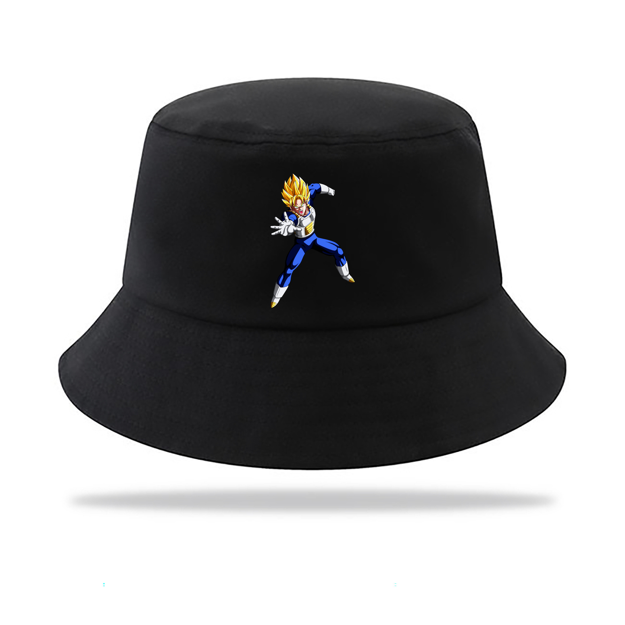 （画像用） ドラゴンボール ベジータ四世（Bejīta Yonsei）DRAGON BALL Vegeta IV アウトドア日除けバケットハット