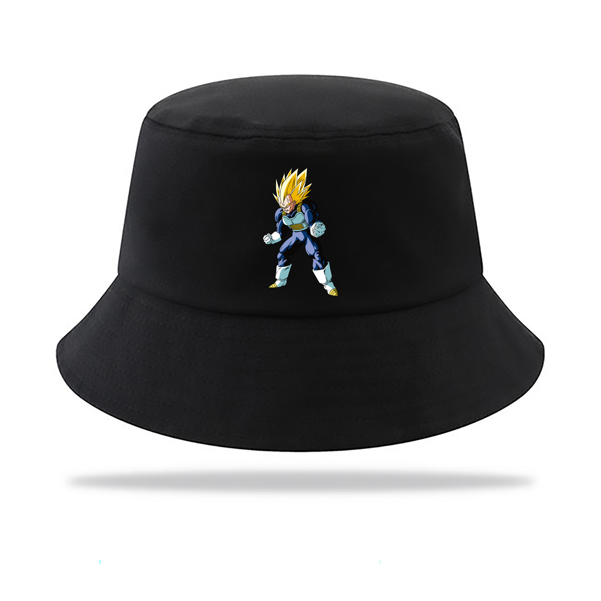 （画像用） ドラゴンボール ベジータ四世（Bejīta Yonsei）DRAGON BALL Vegeta IV アウトドア日除けバケットハット