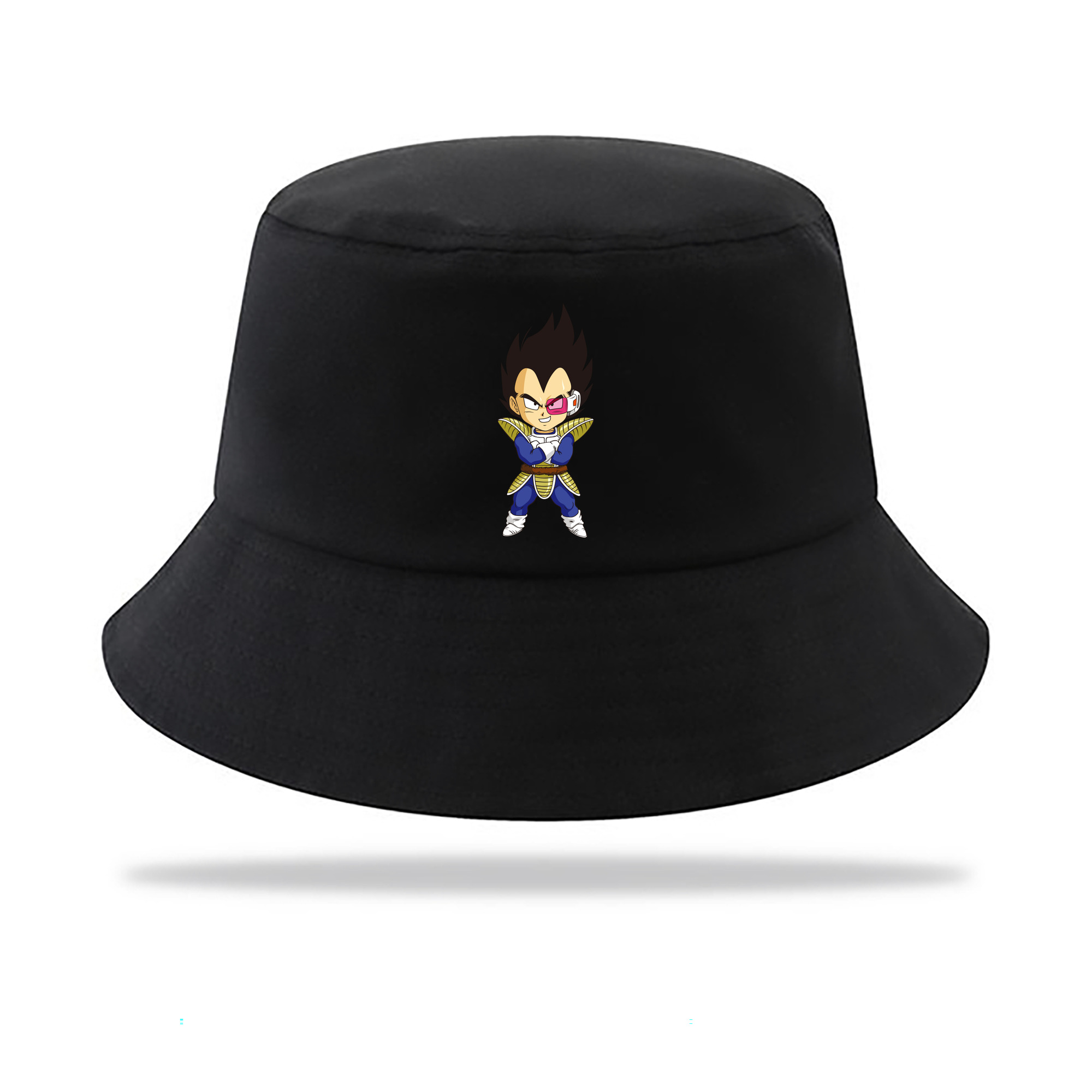 （画像用） ドラゴンボール ベジータ四世（Bejīta Yonsei）DRAGON BALL Vegeta IV アウトドア日除けバケットハット