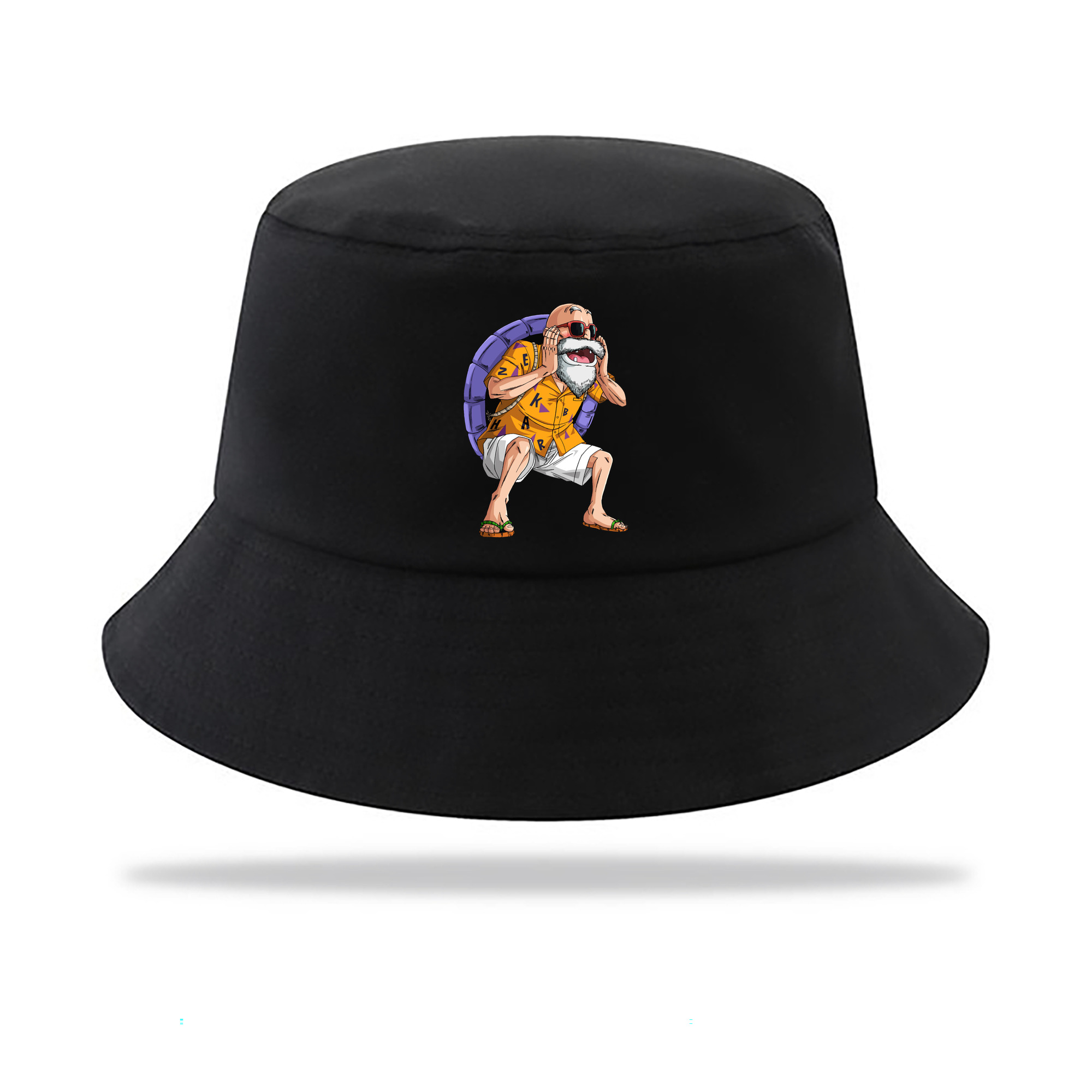 （画像用） ドラゴンボール 亀仙人（かめせんにん） DRAGON BALL Master Roshi Kame Sennin アウトドア日除けバケットハット